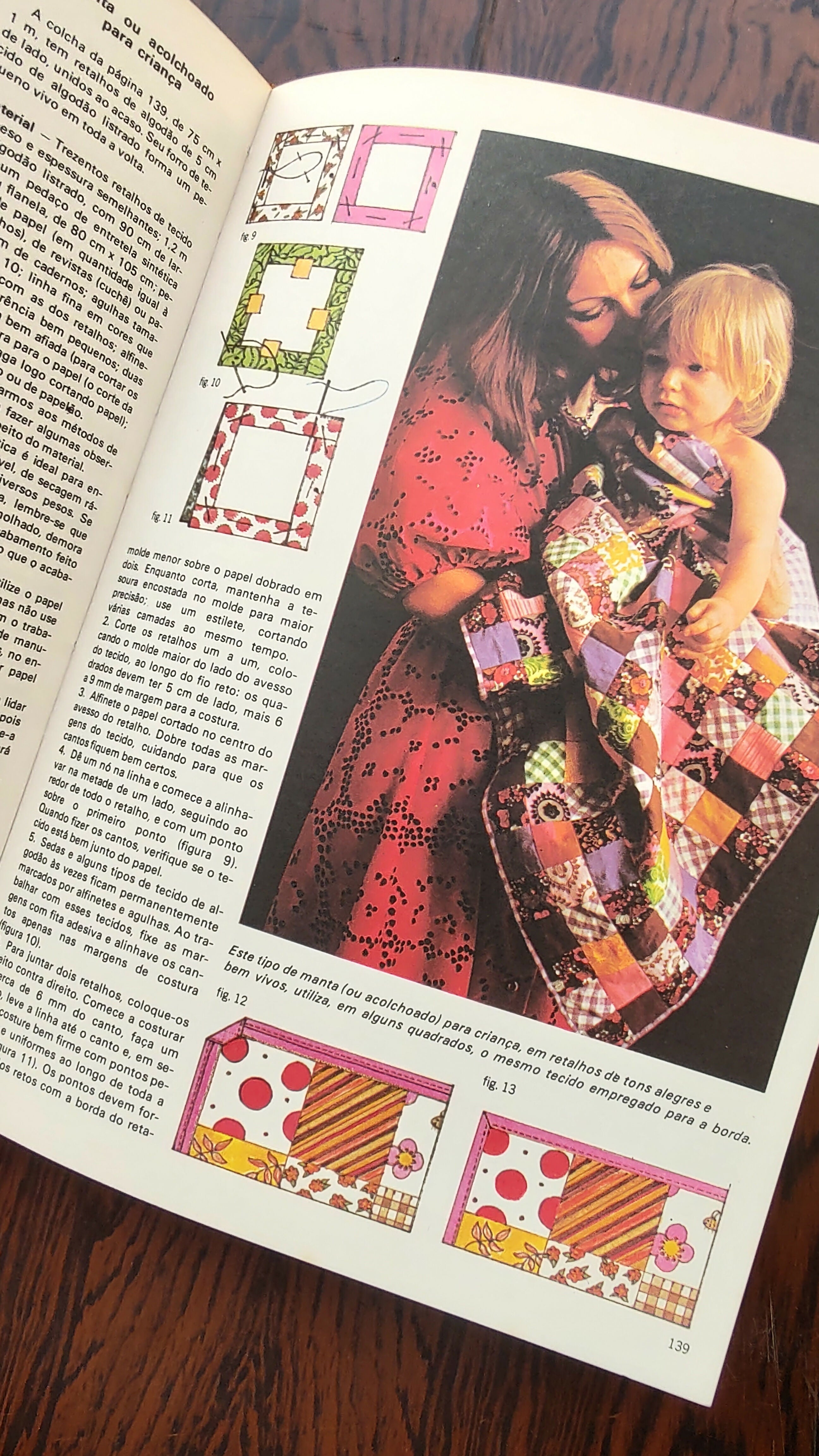 Livro "Boa ideia! Artesanato em Casa" de 1976