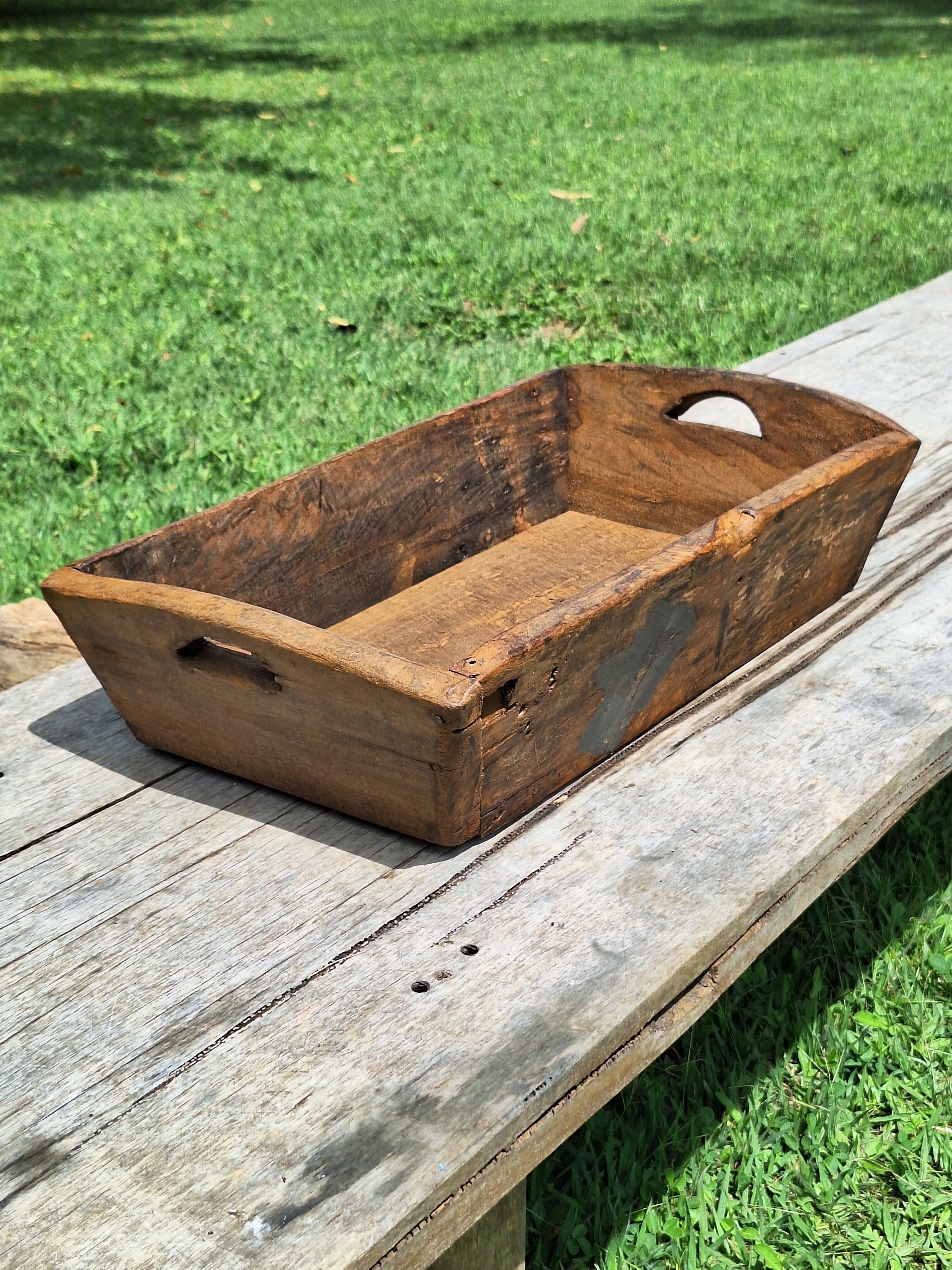 Bandejas de Doce Antigas Madeira Maciça Garimpo Mineiro