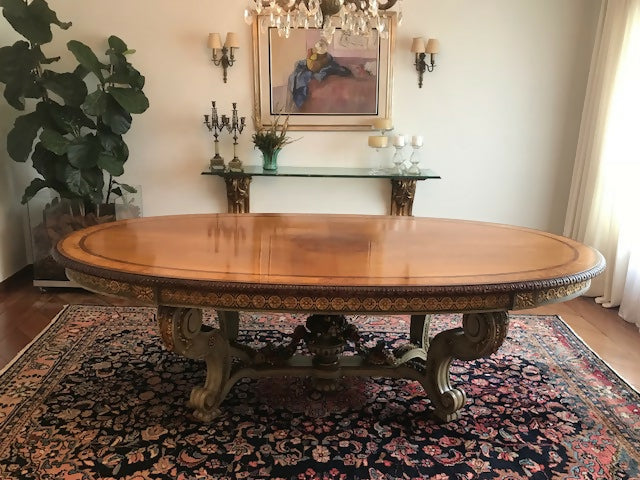 Mesa de jantar renascentista