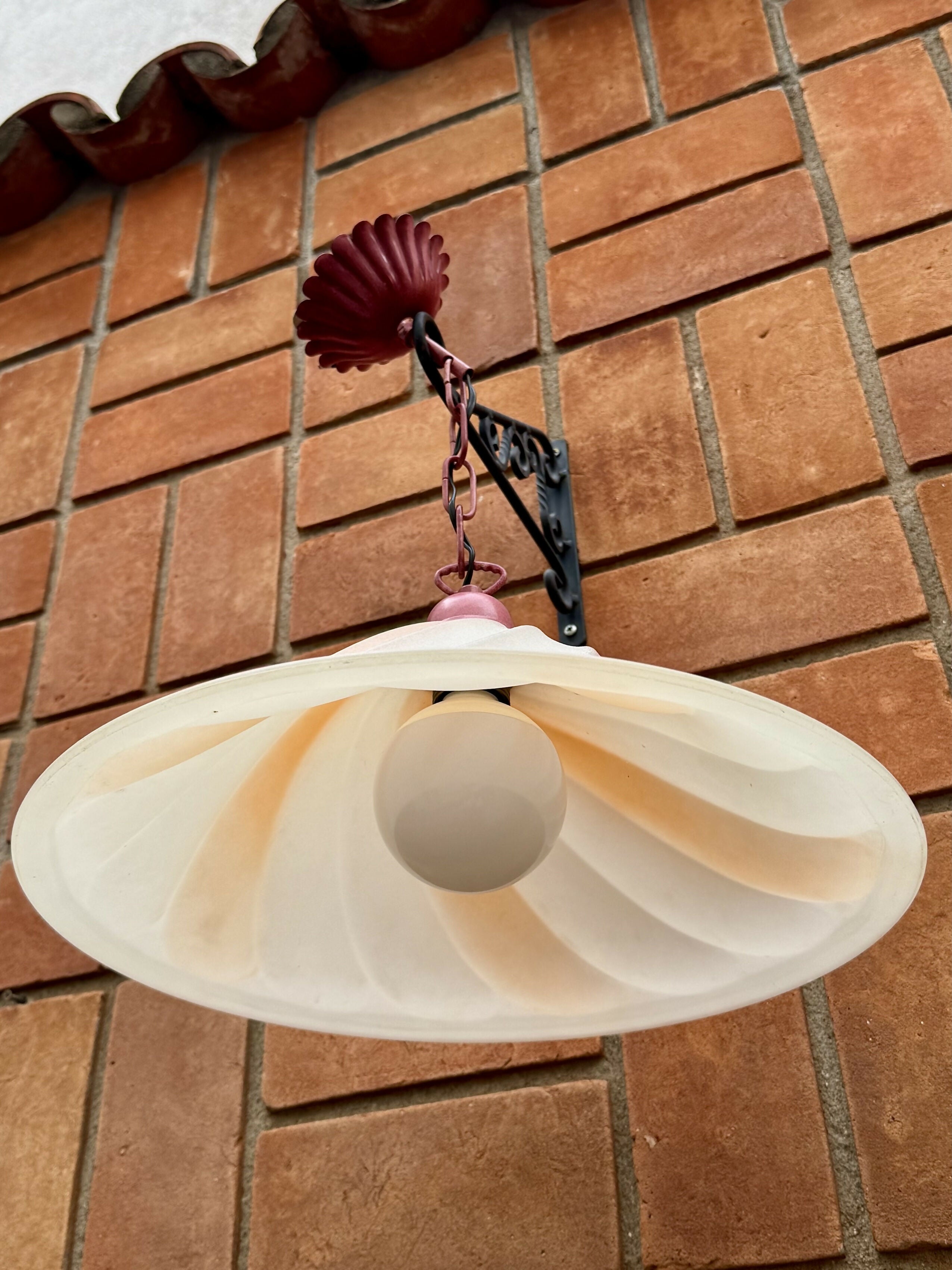 LUMINÁRIA LUSTRE PENDENTE EM ALABASTRO