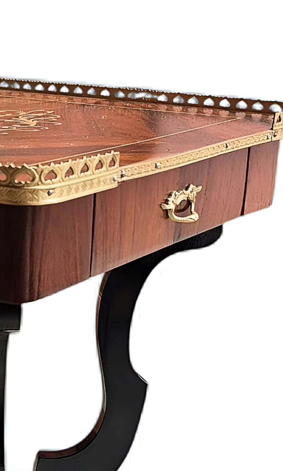 Par de mesa de apoio estilo Vitoriano