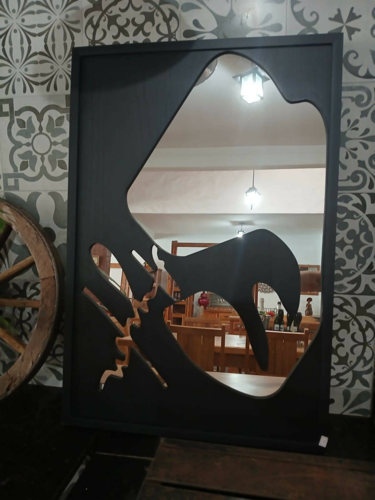 Espelho orgânico de Cléo Burjack