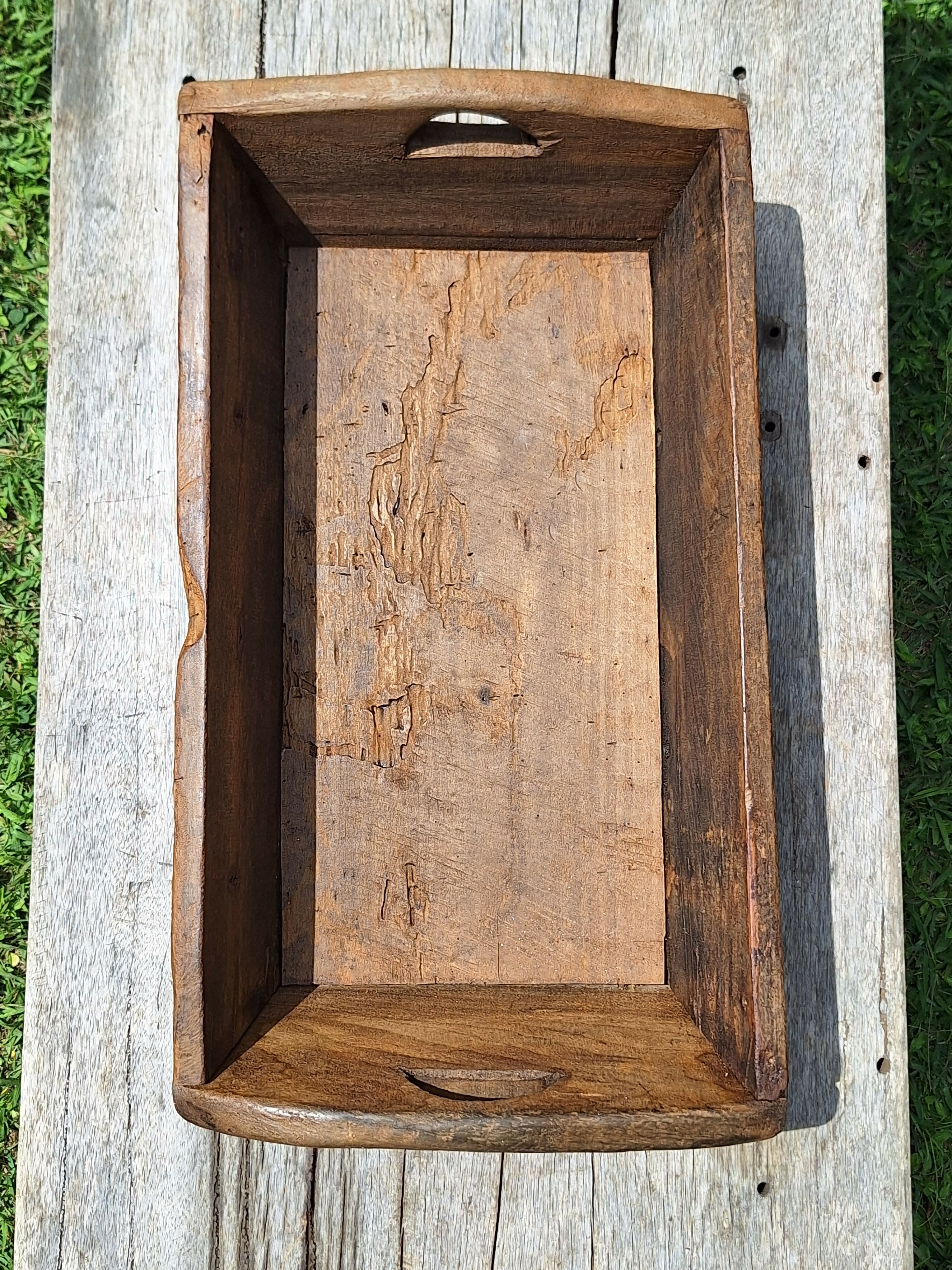 Bandejas de Doce Antigas Madeira Maciça Garimpo Mineiro