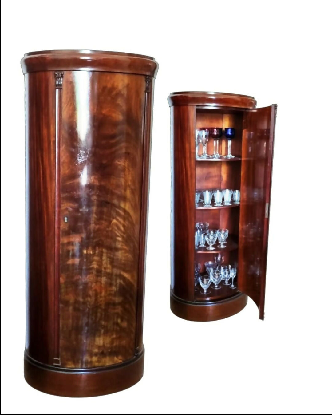 Antiga móvel bar Biedermeier