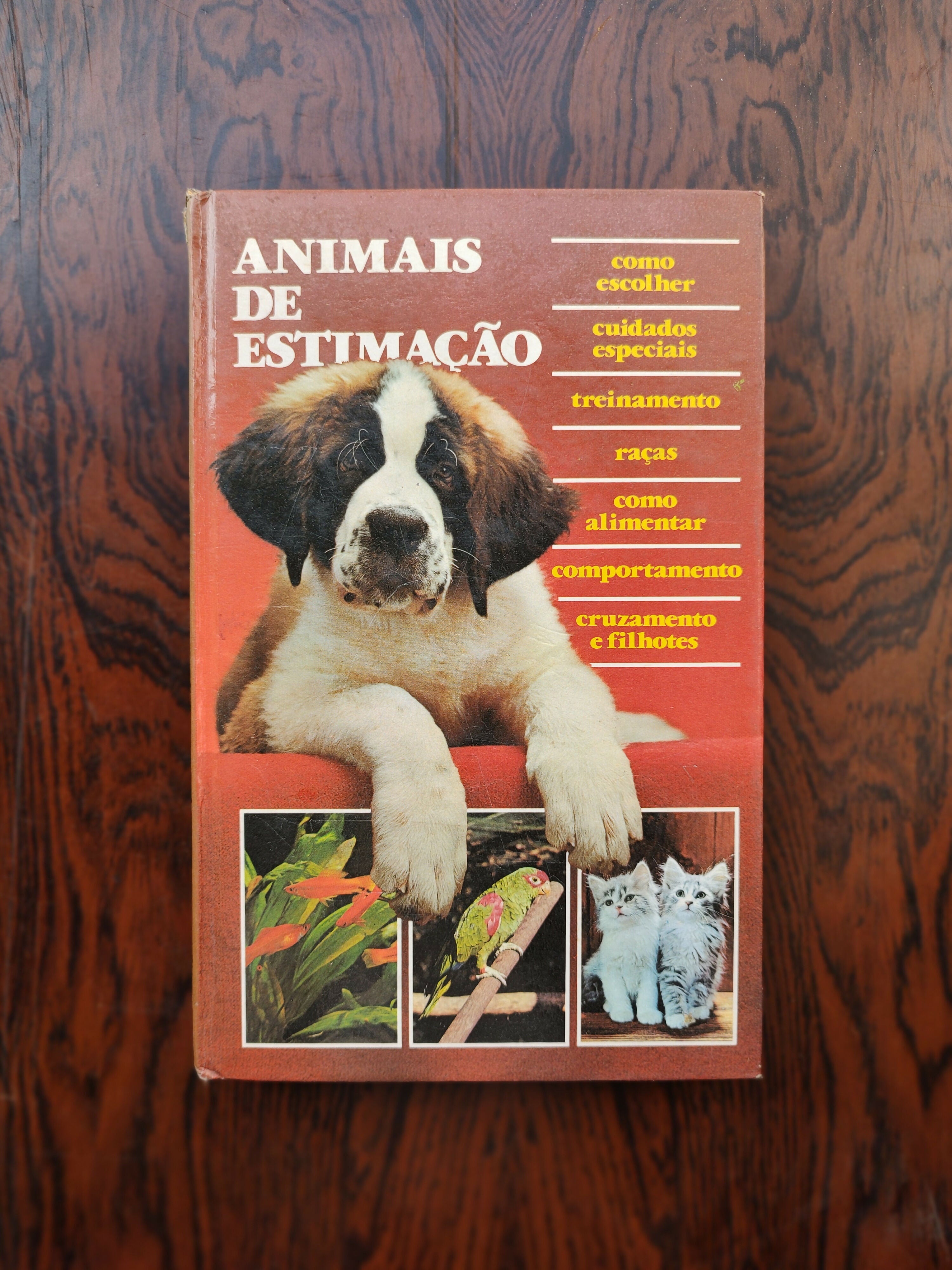 Livro "Animais de Estimação" - um guia prático de 1980