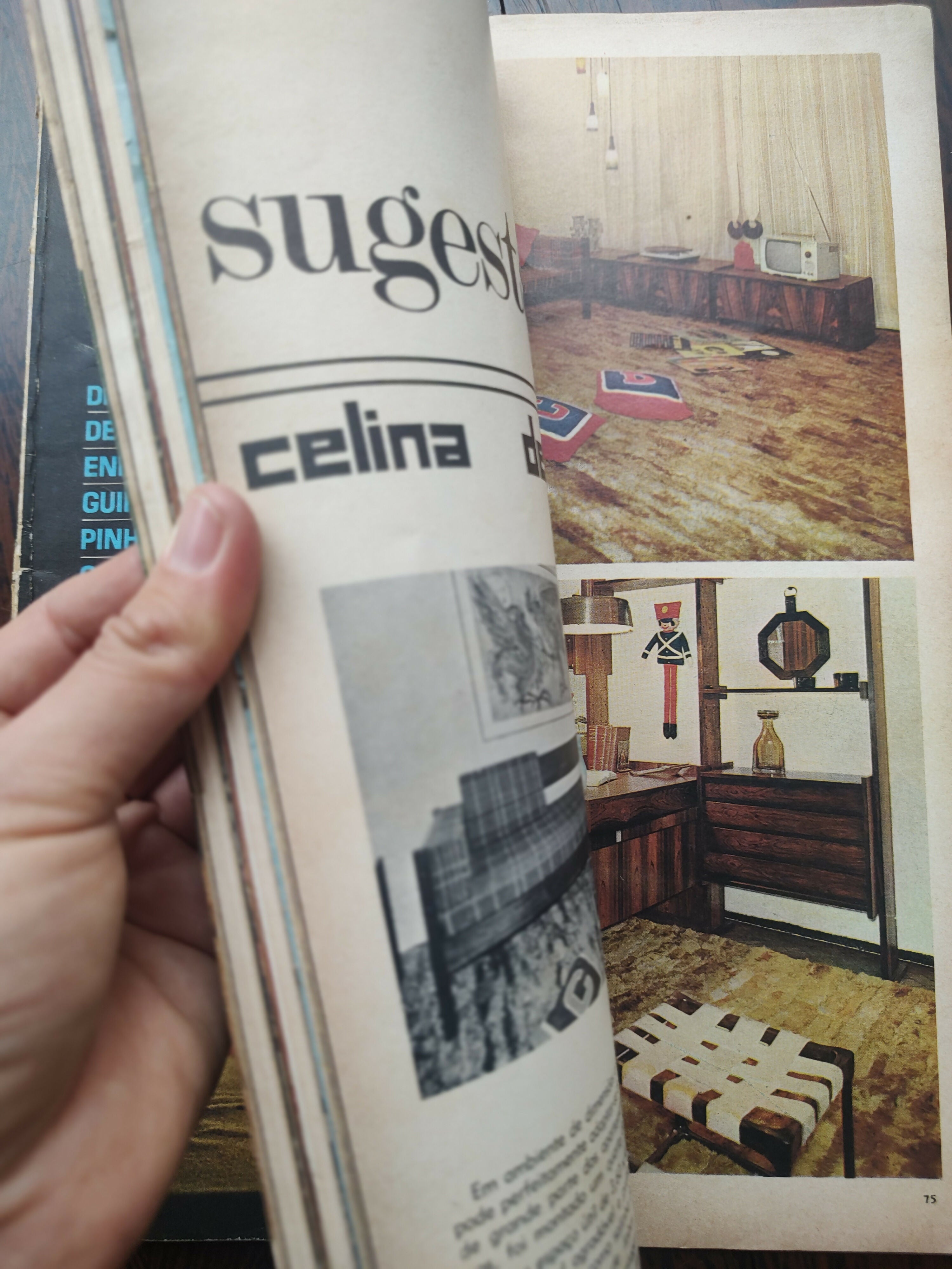 Antiga "Revista Casa & Jardim" - 1968 (Capa Decoração de Natal)