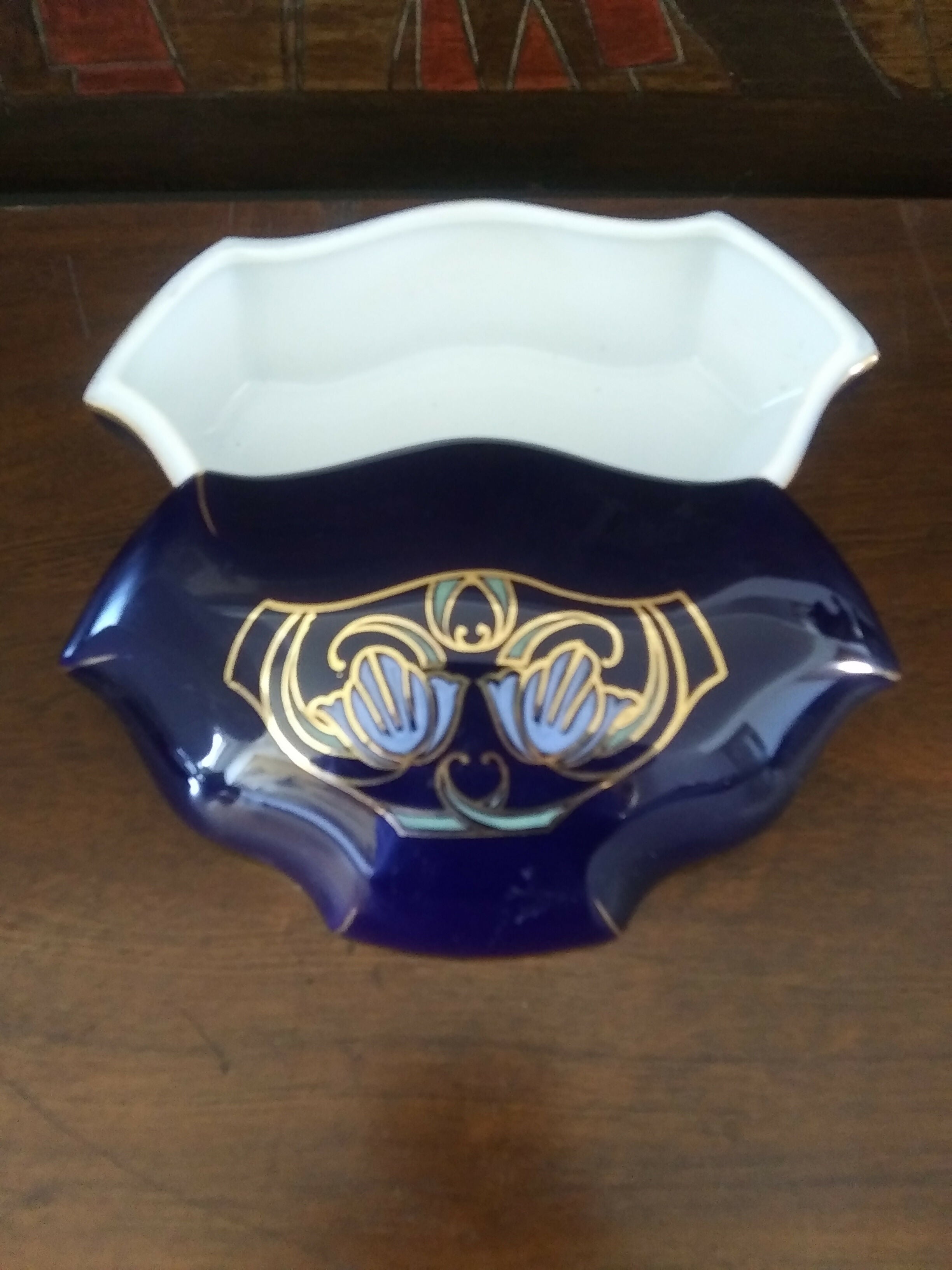 Limoges lindo raro e perfeito! Porta joias art deco