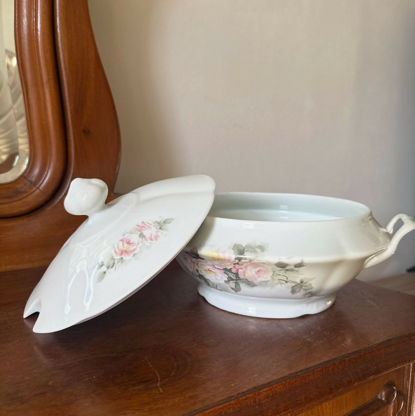 Belíssima Sopeira Porcelana Schmidt Brasil - Coleção Pomerode