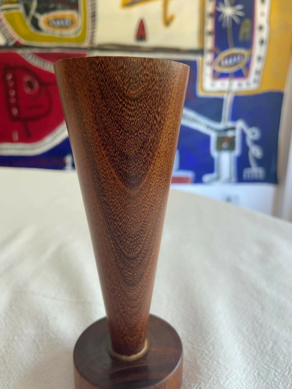 Castiçal em madeira brasileira (DMPS_047)