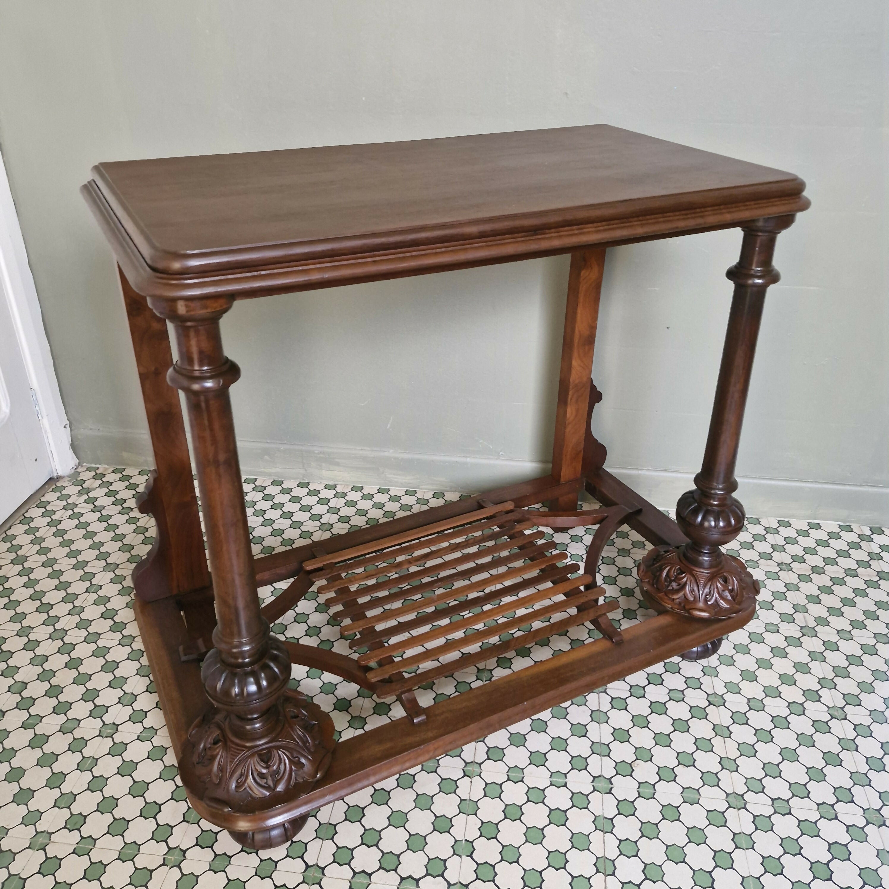 Mesa Console Entalhada