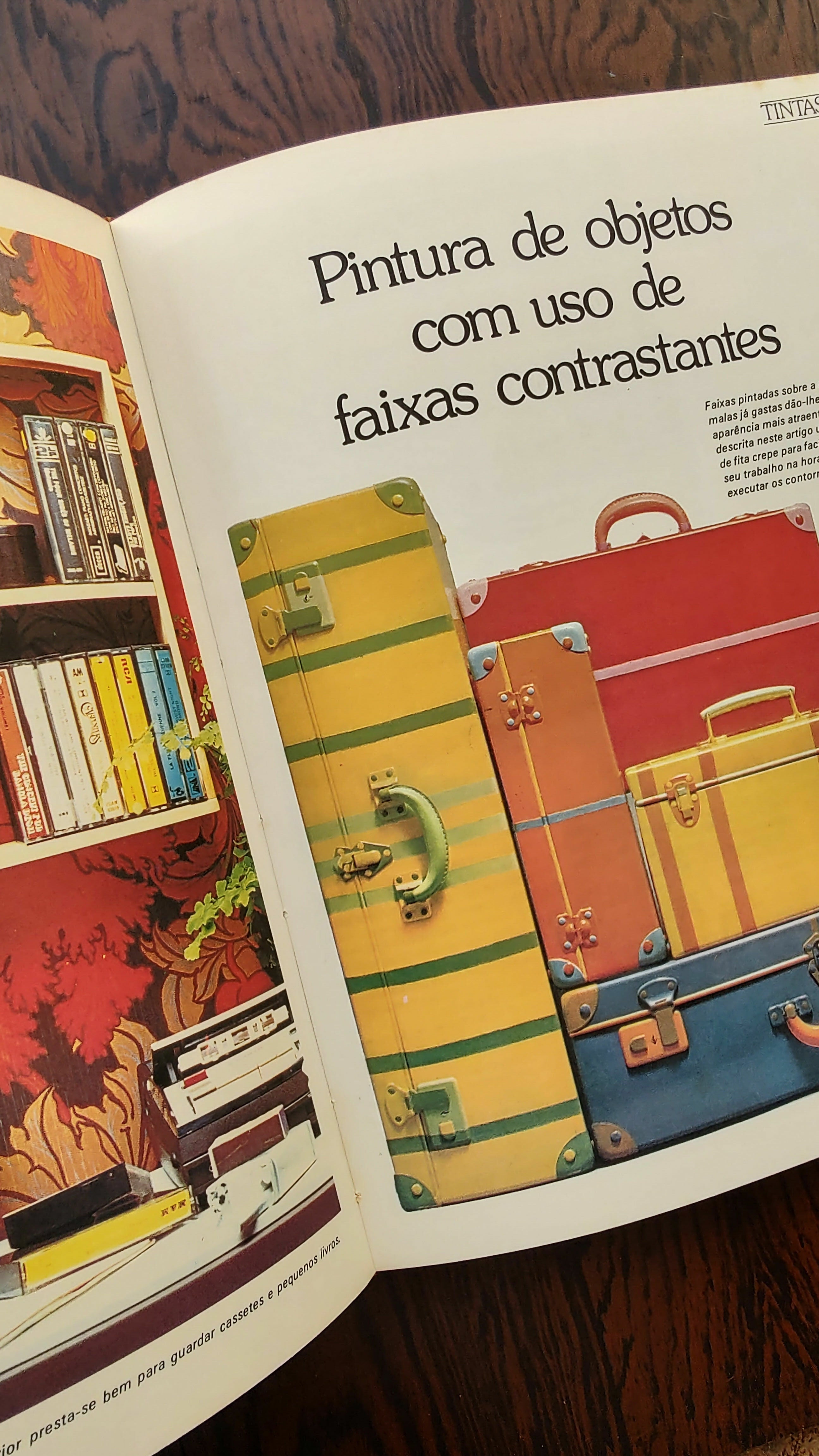 Livro "Boa ideia! Artesanato em Casa" de 1976