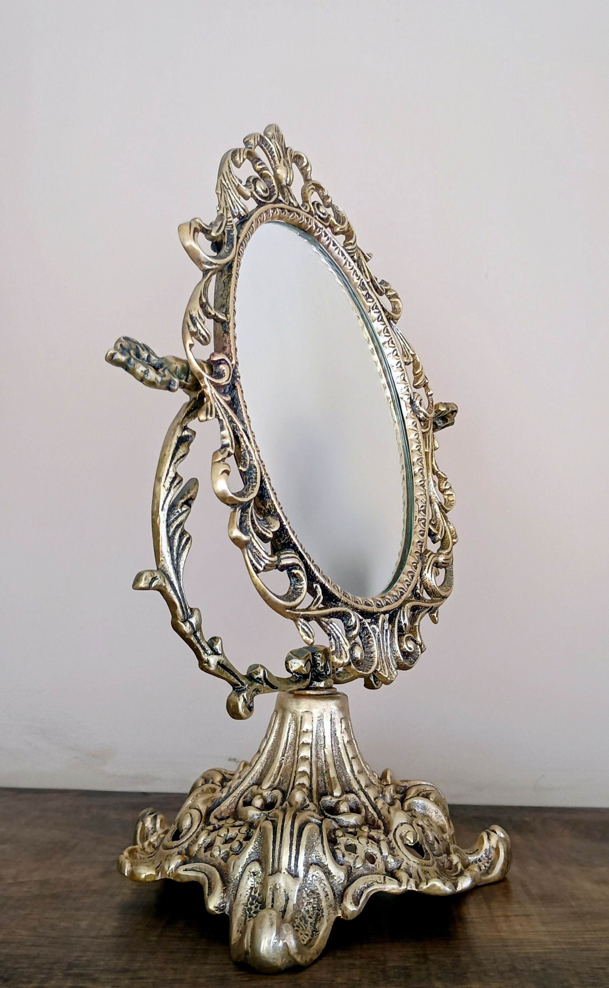 Espelho de mesa art nouveau