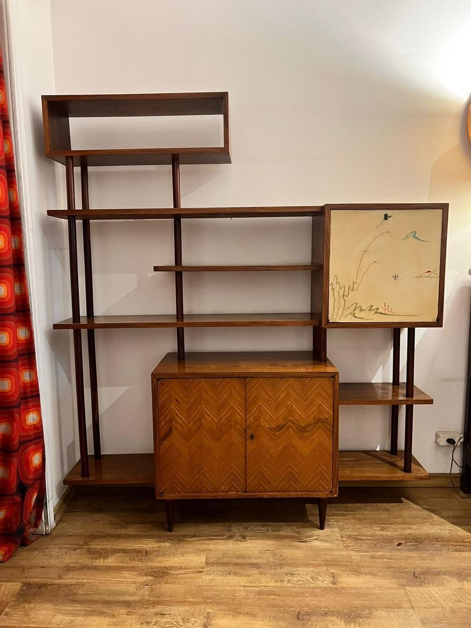 Estante modular anos 50 /60 - Scapinelli 