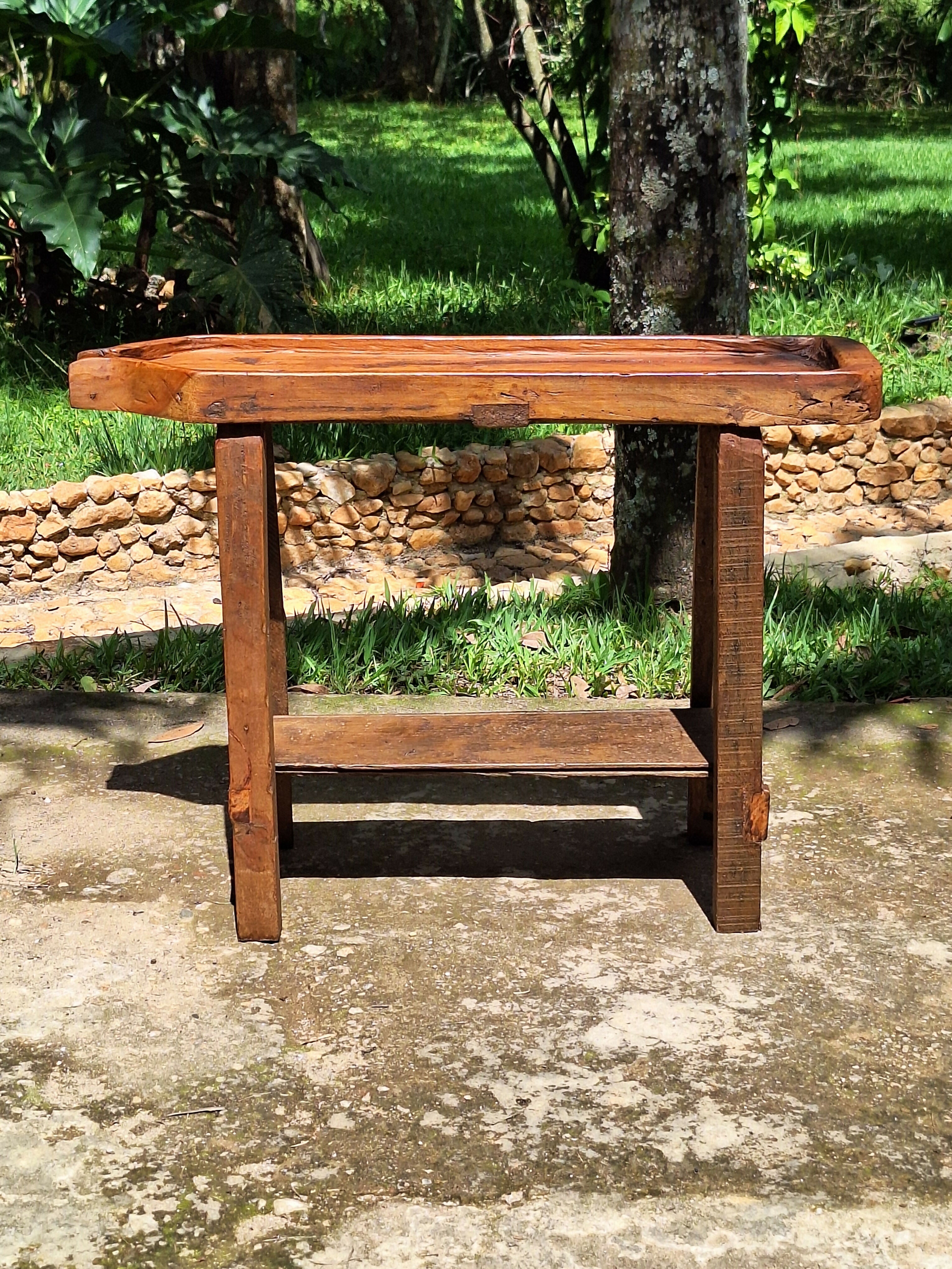 Queijeira Rústica Madeira Maciça Garimpo Mineiro