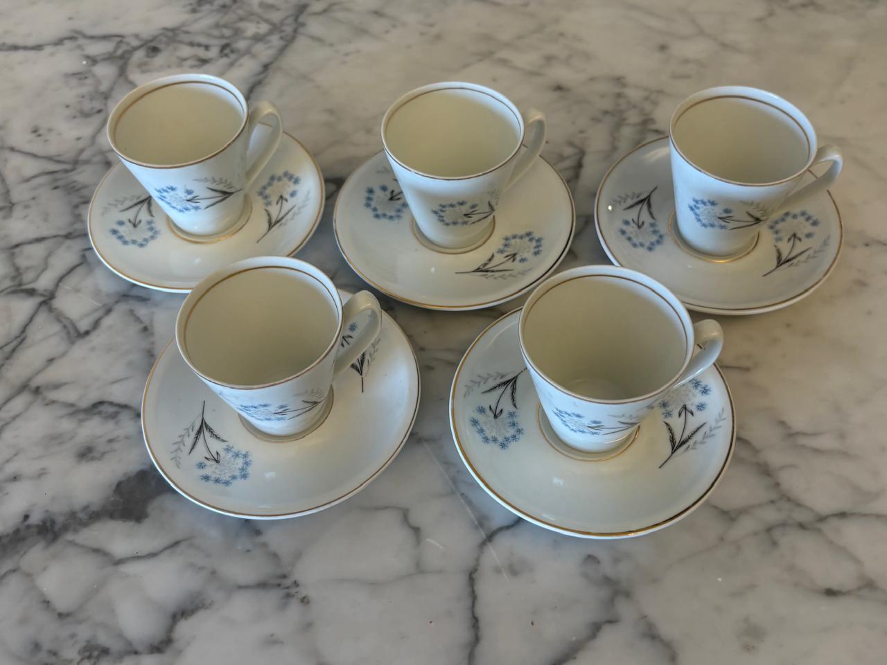 Xícaras porcelana real - Xícaras "Café com Prosa"
