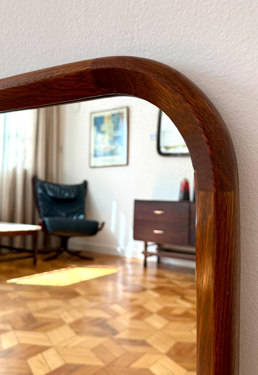 Espelho retangular arredondado MID CENTURY