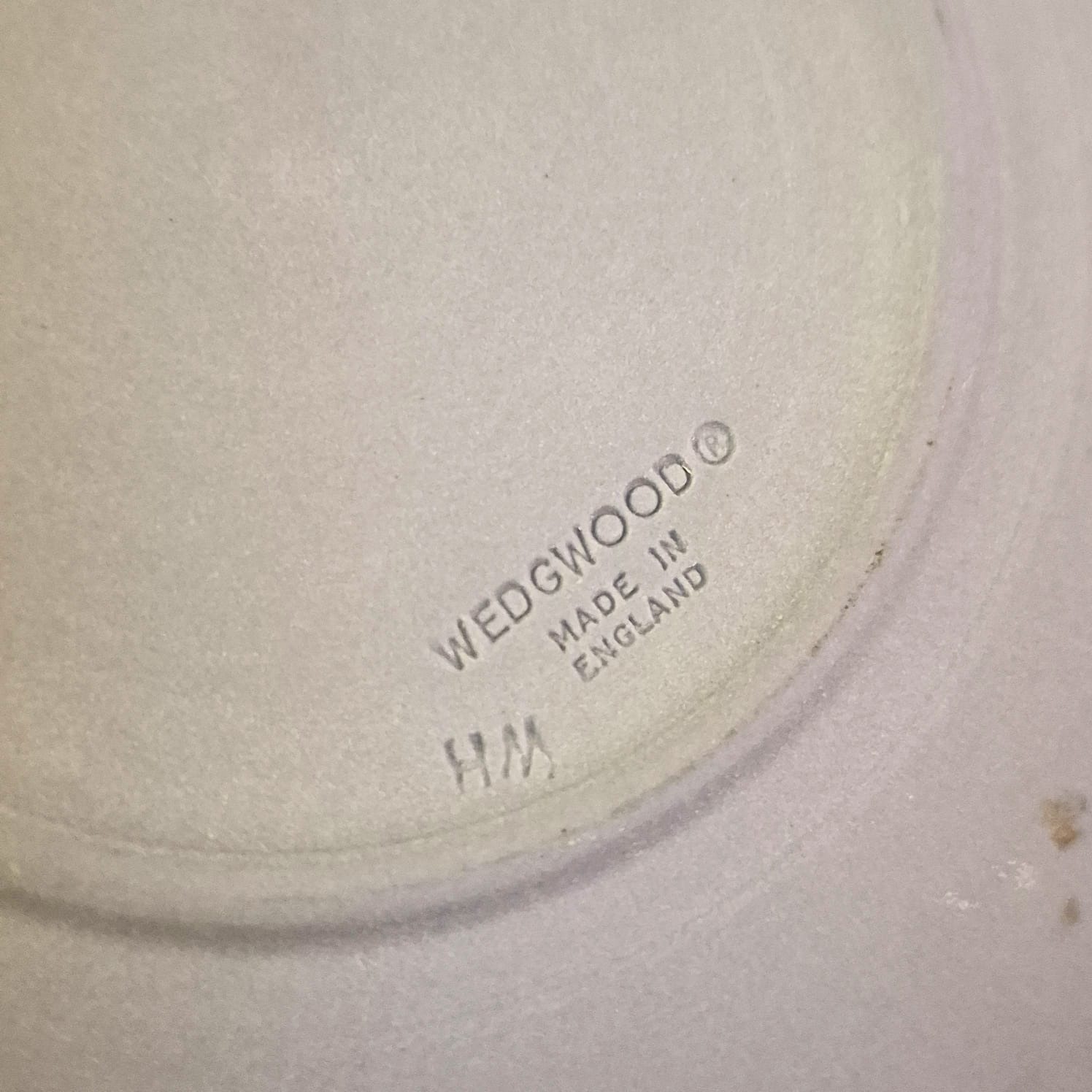 Prato decorativo em Jasperware vintage (anos 70) Wedgwood.  Lindo, borda plissada,  perfeito estado!