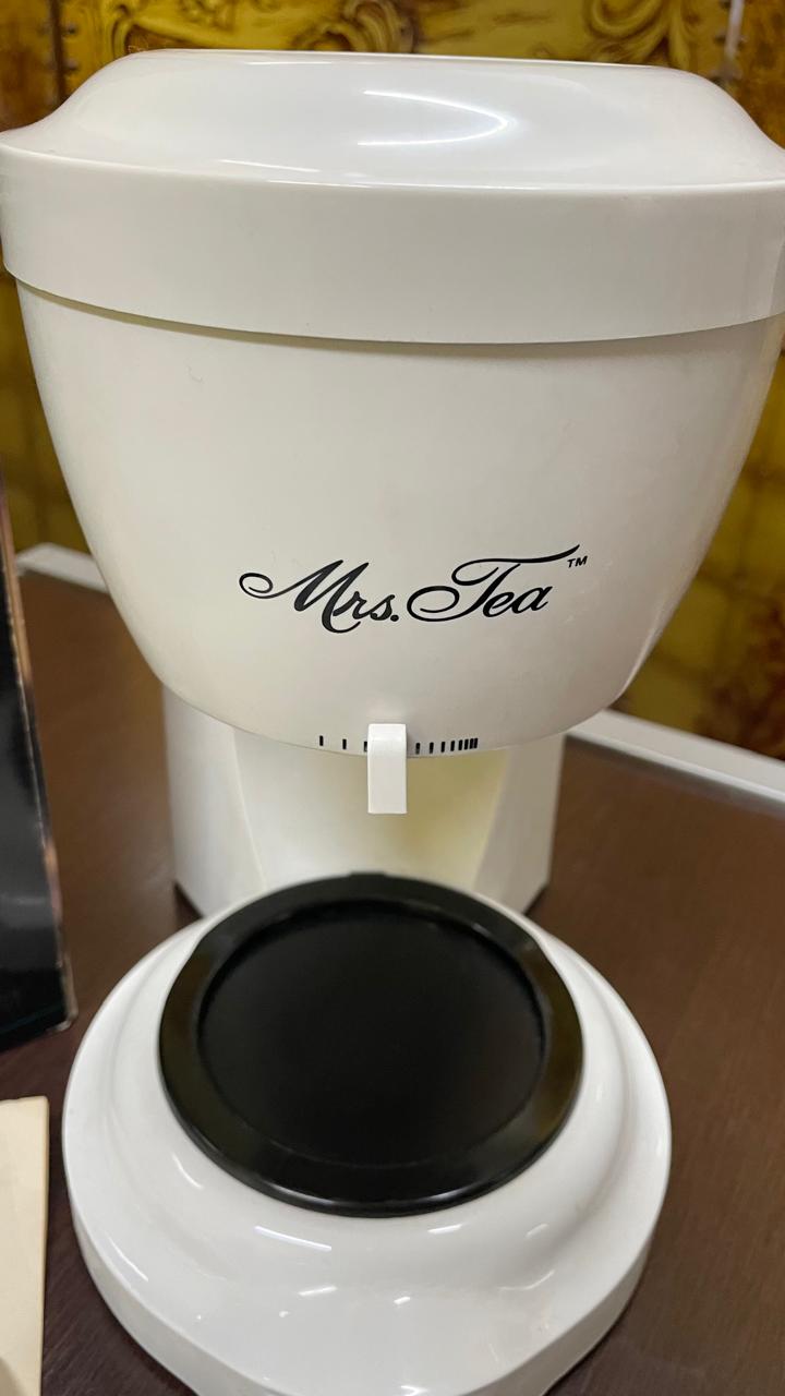 Chaleira elétrica vintage Mr.Tea