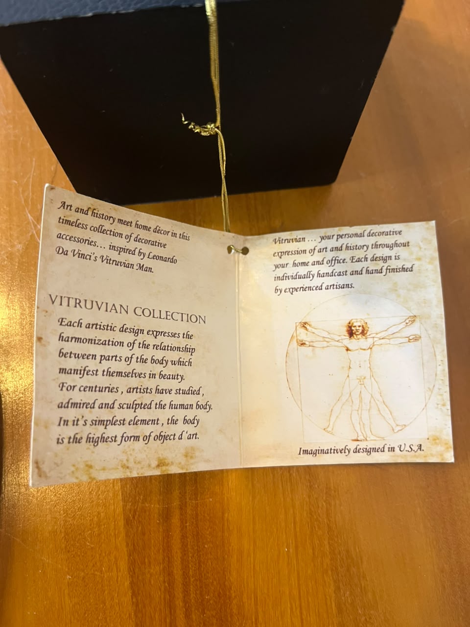 Escultura Decorativa “Mãos” — Vitruvian Collection