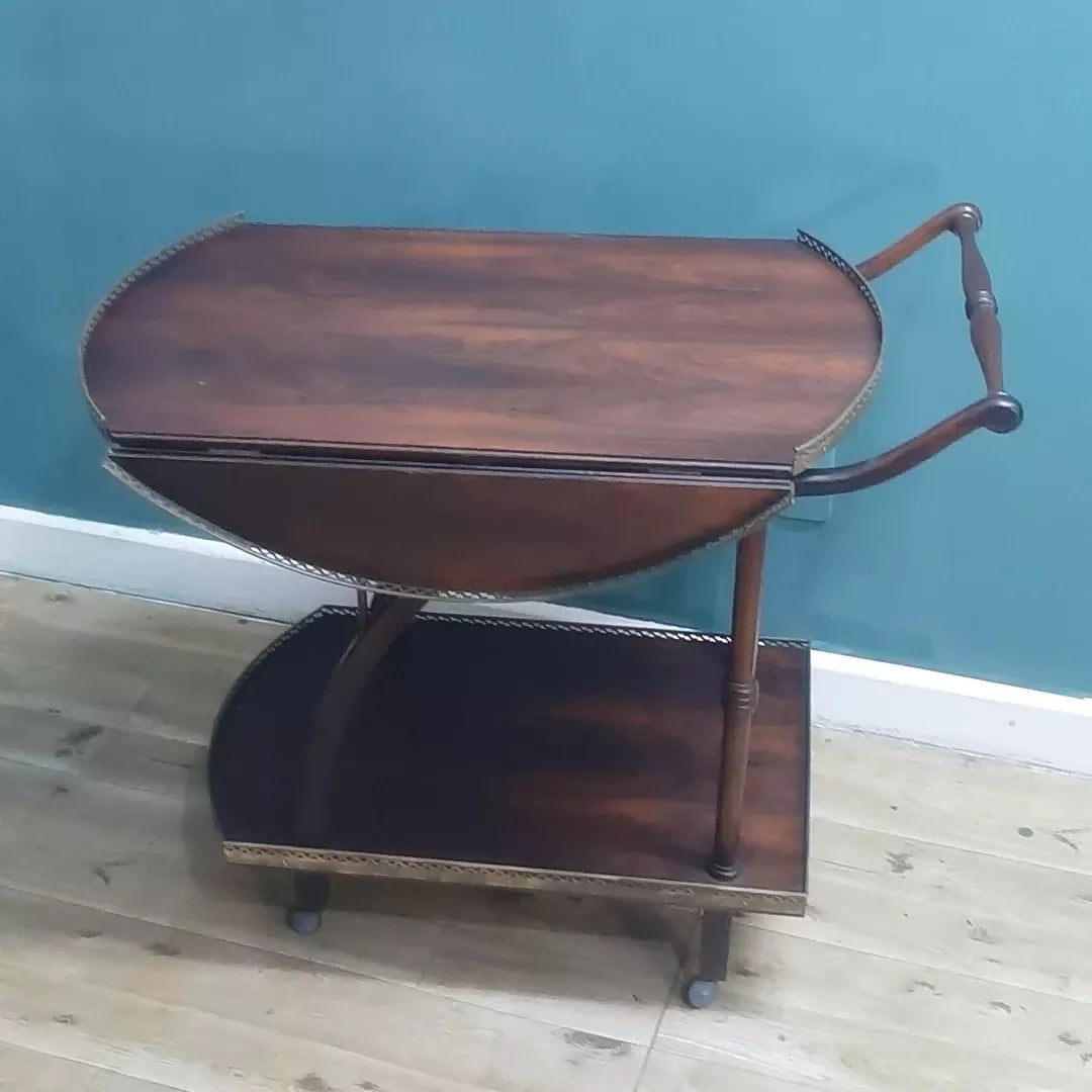 CARRINHO DE CHÁ / APARADOR INGLÊS (EM 10X SEM JUROS)