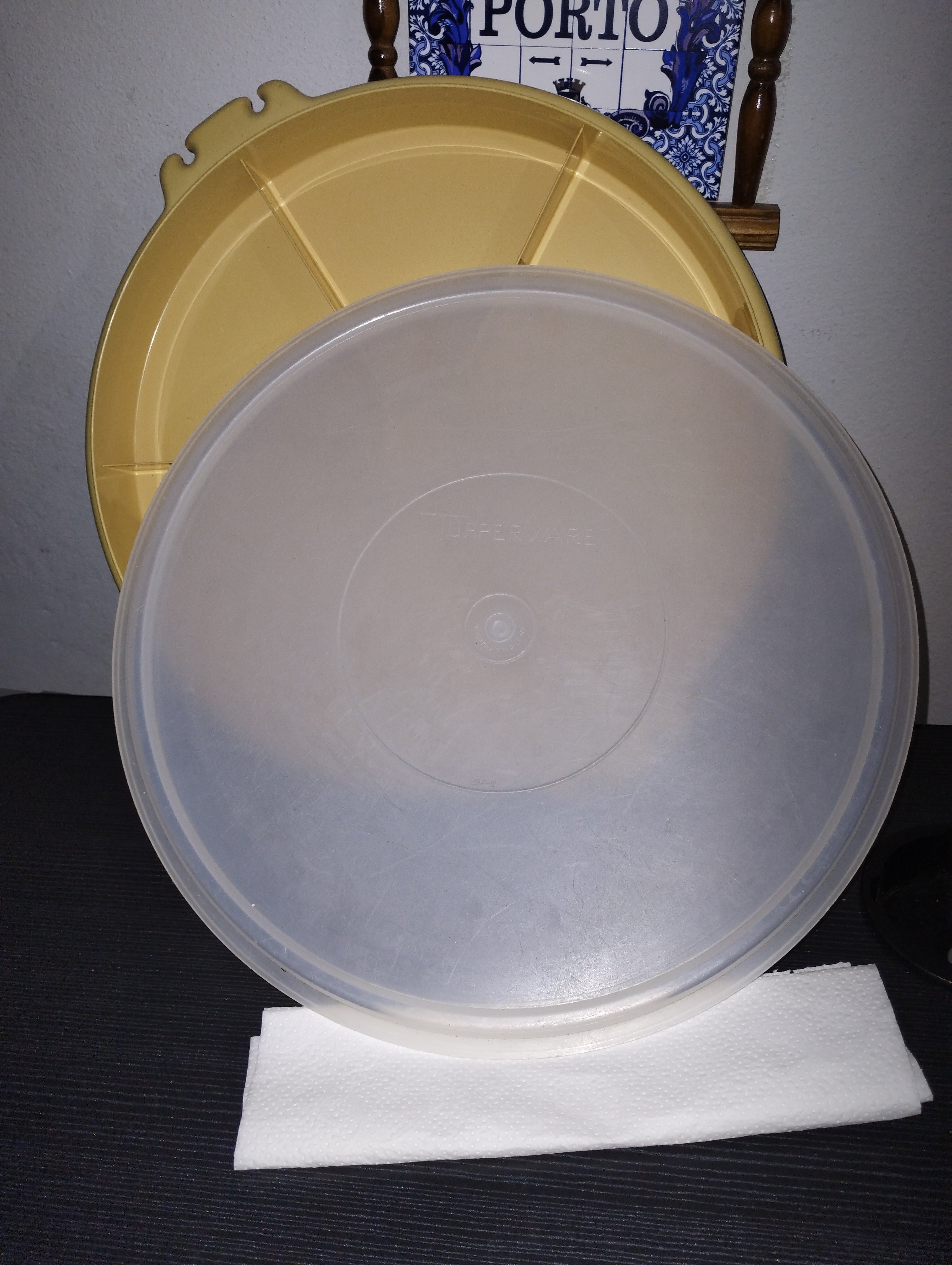 Petisqueira antiga marca taperware