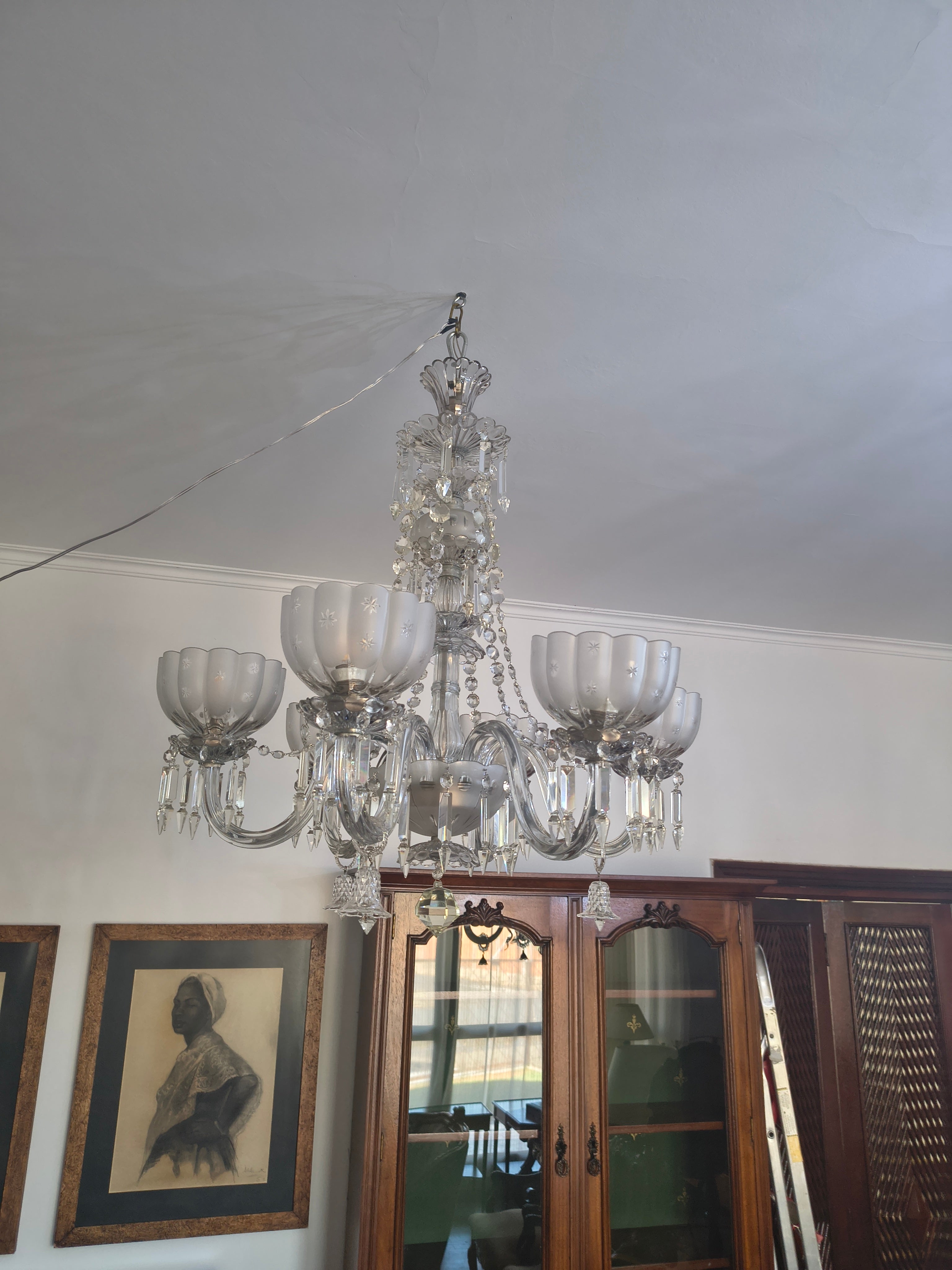 Lustre pendente Cristal Baccarat