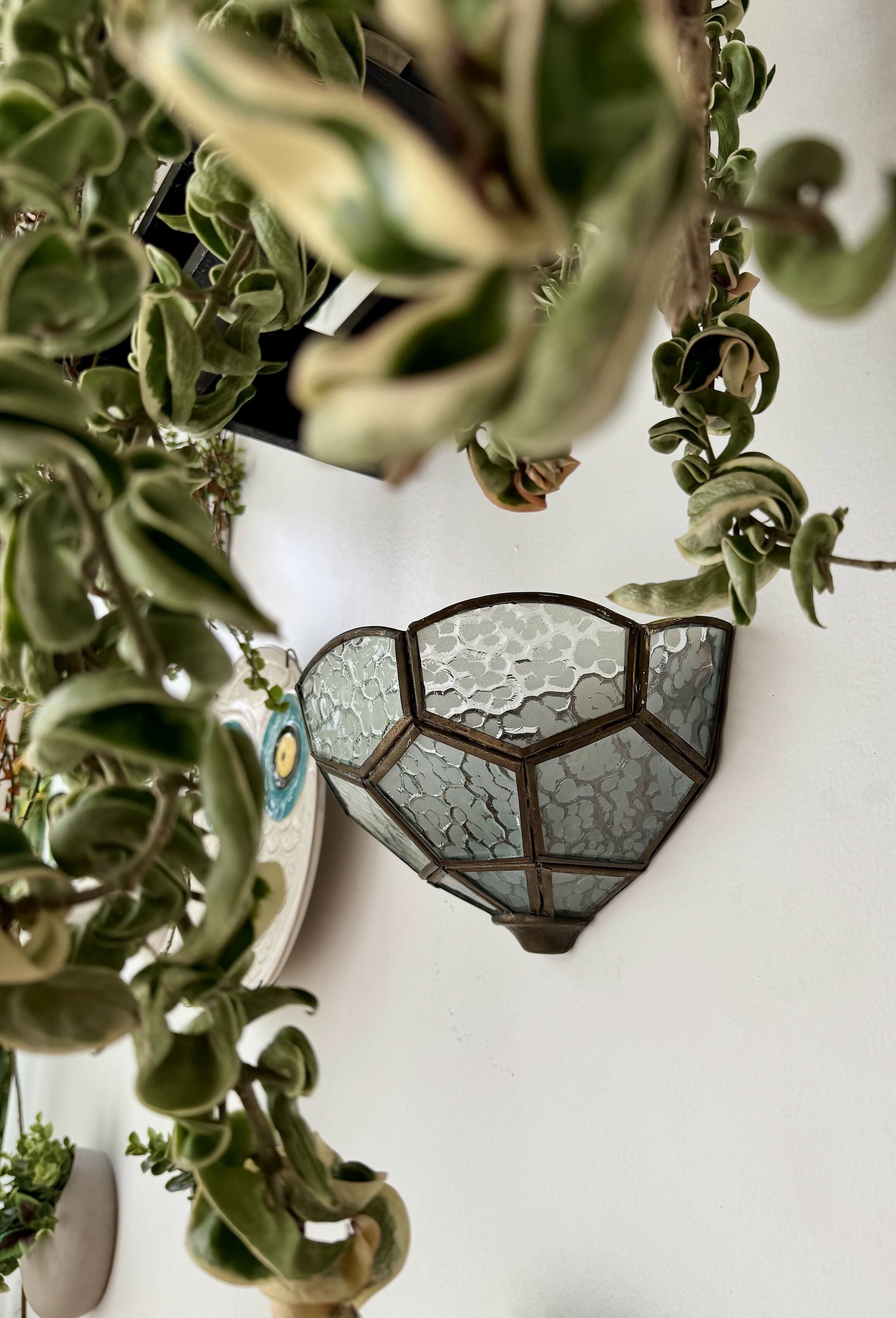 Luminária parede Arandela estilo Tiffany