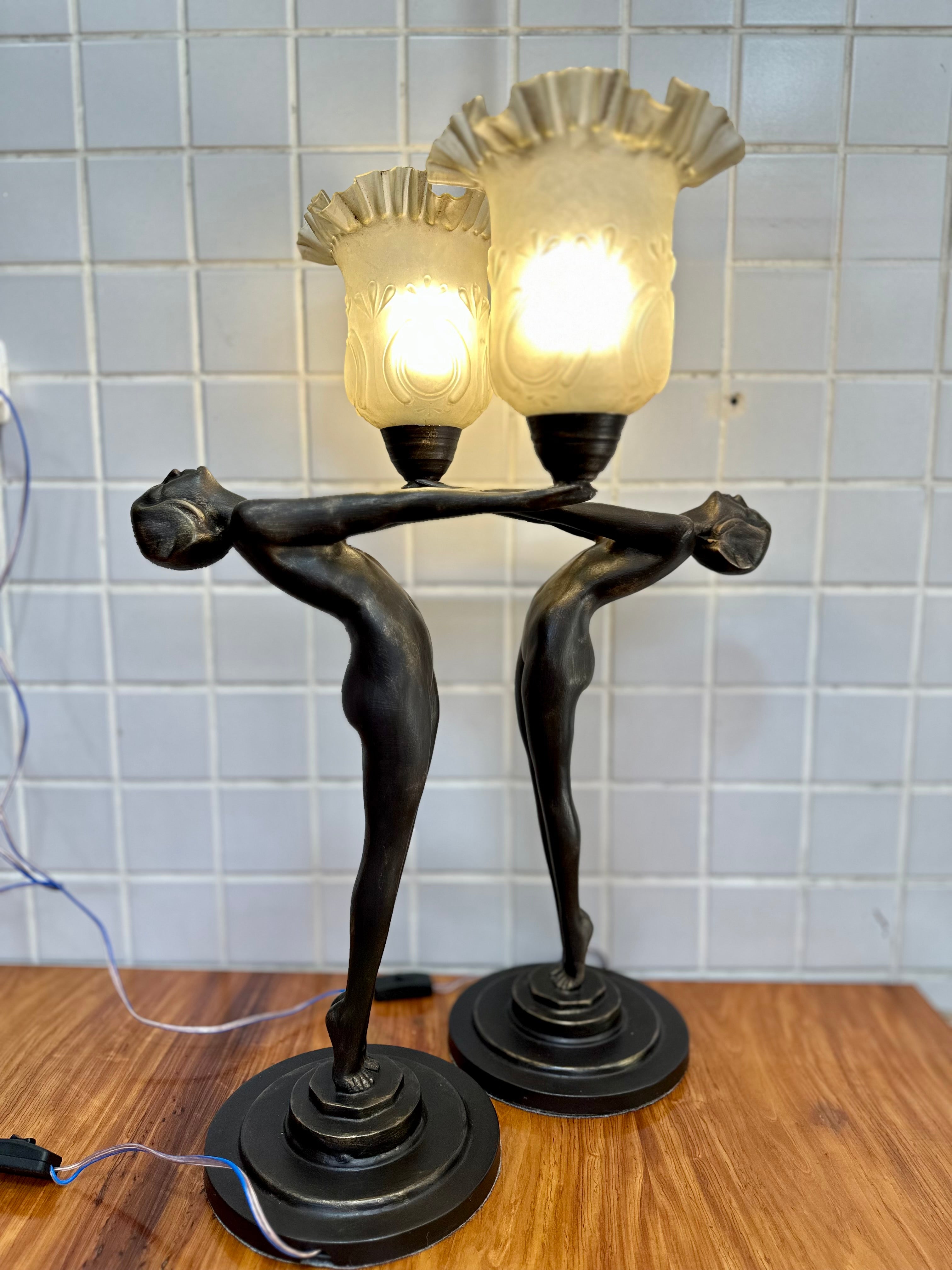 Luminárias em Petit Bronze (valor unitário) 