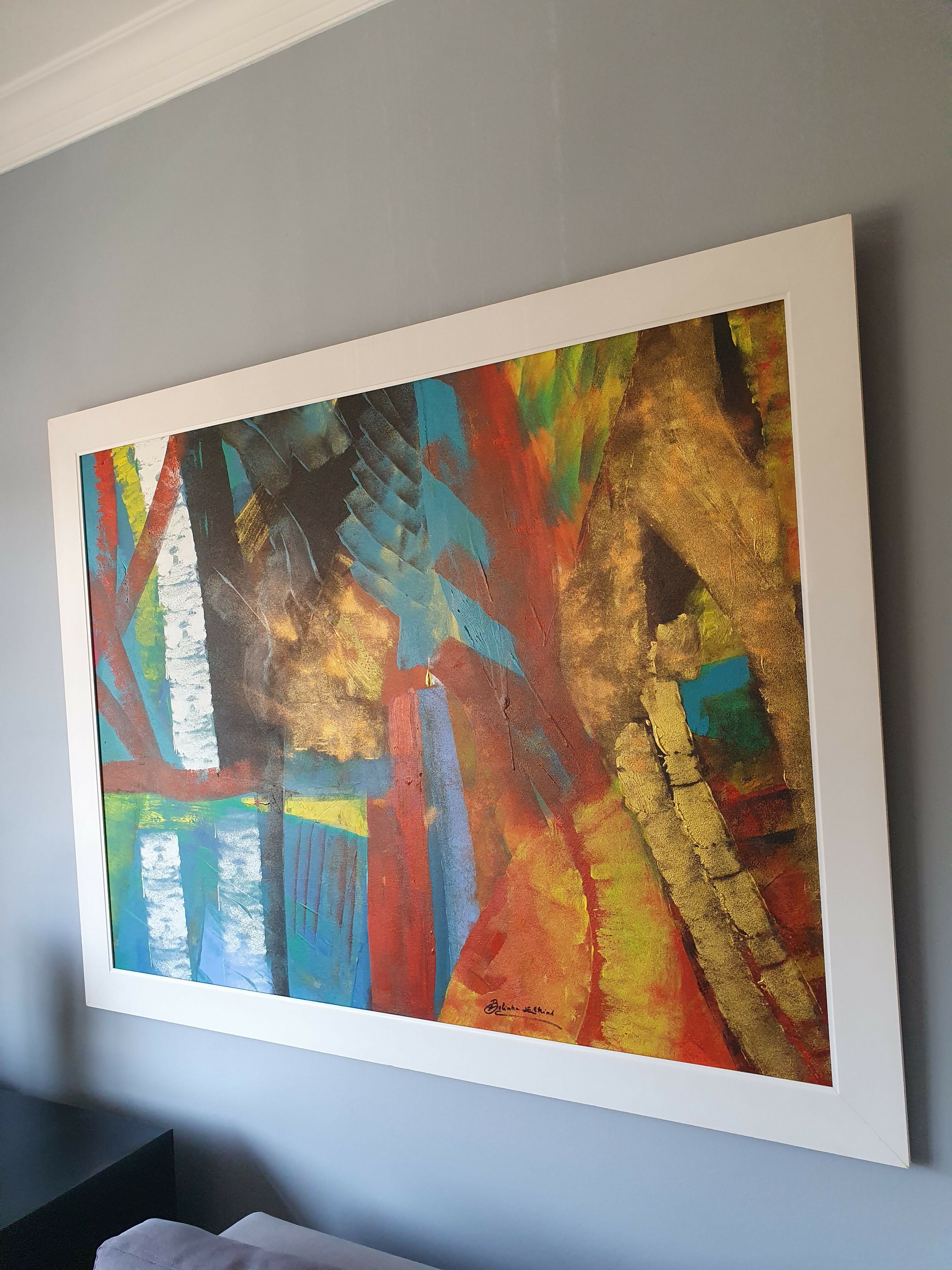 Grande quadro O.S.T. de Belinha Saubel Elkind 133 x 100