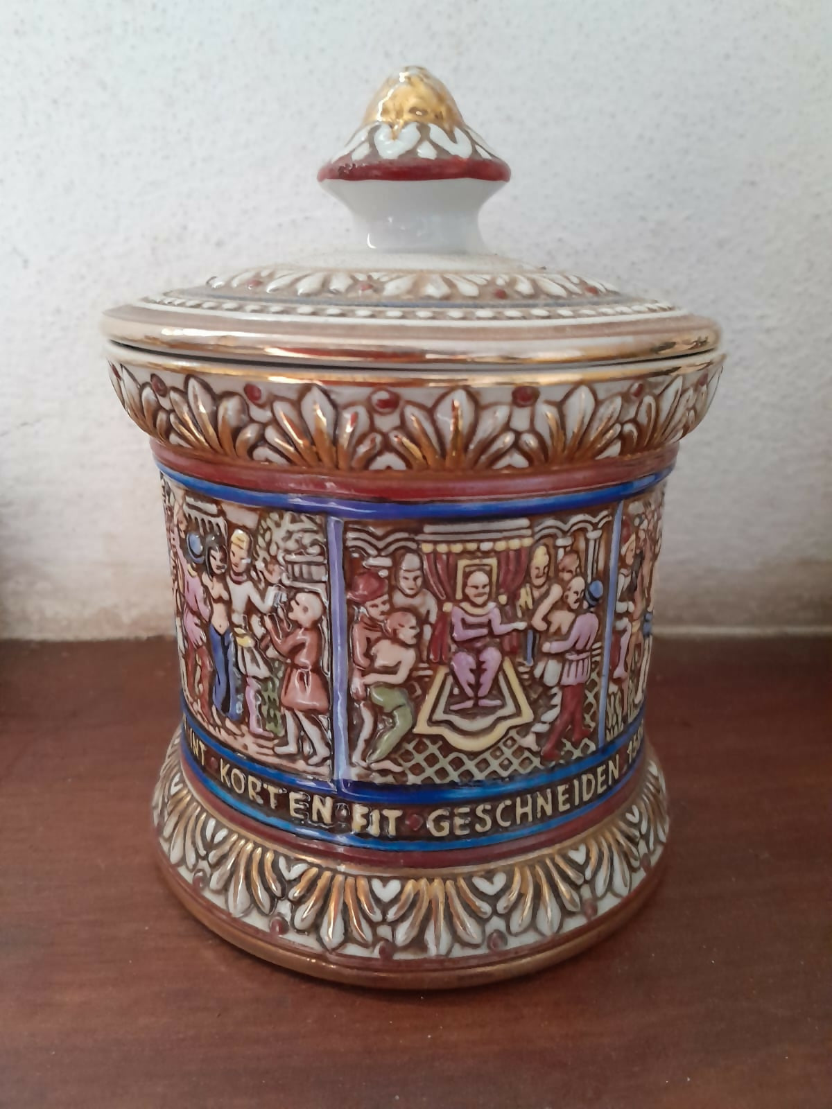 Raro Potiche em Porcelana + Pote decorativo
