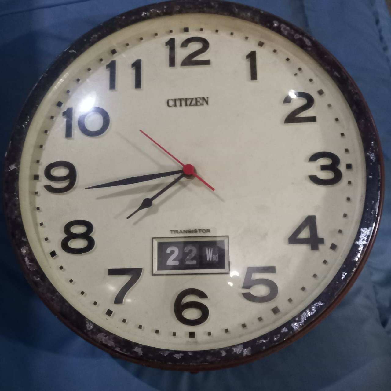 Par de relógio de parede