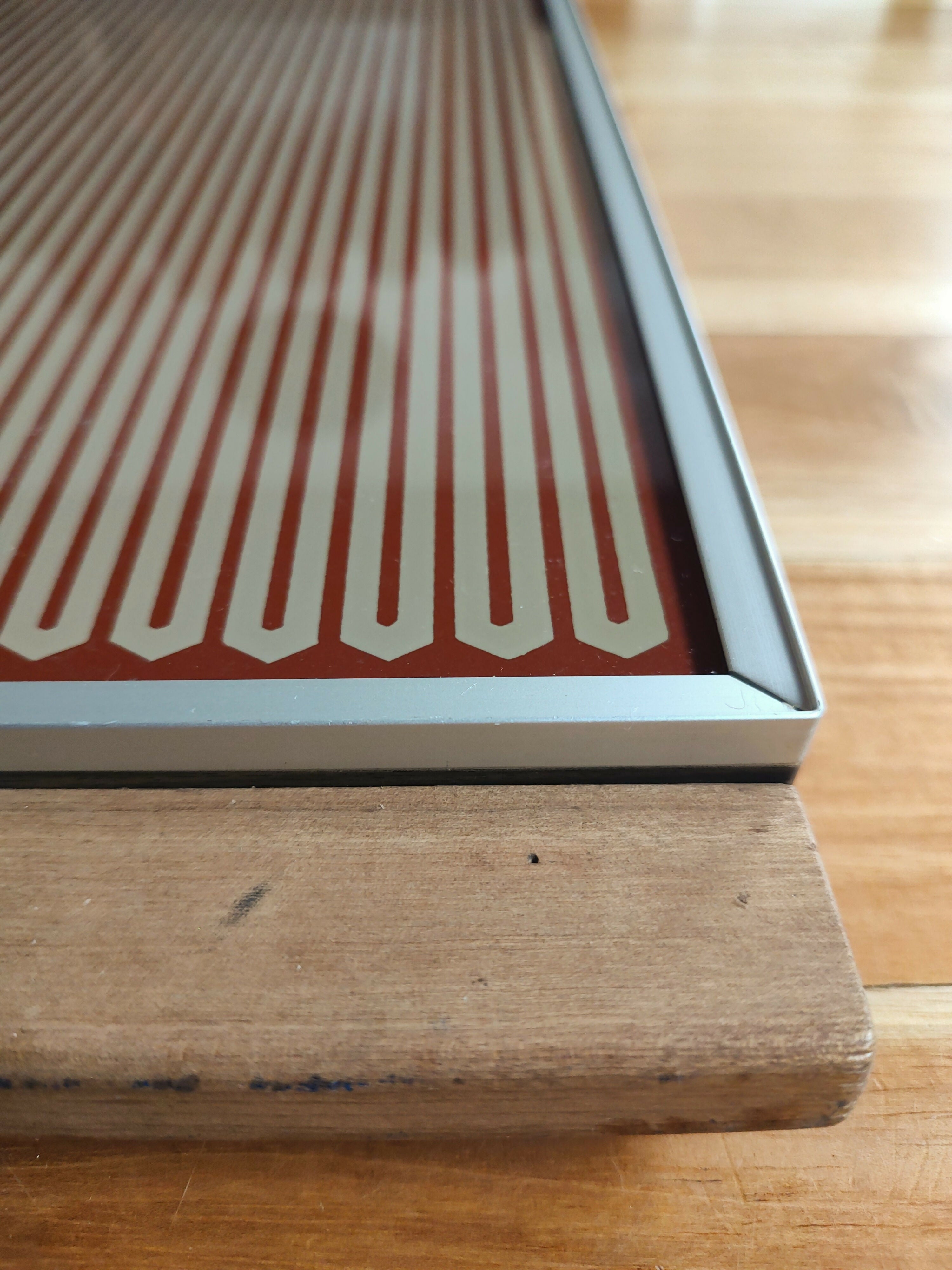 Antiga Bandeja Térmica "BenKente Spam" da Wolff com alças em madeira 110V (funcionando!)