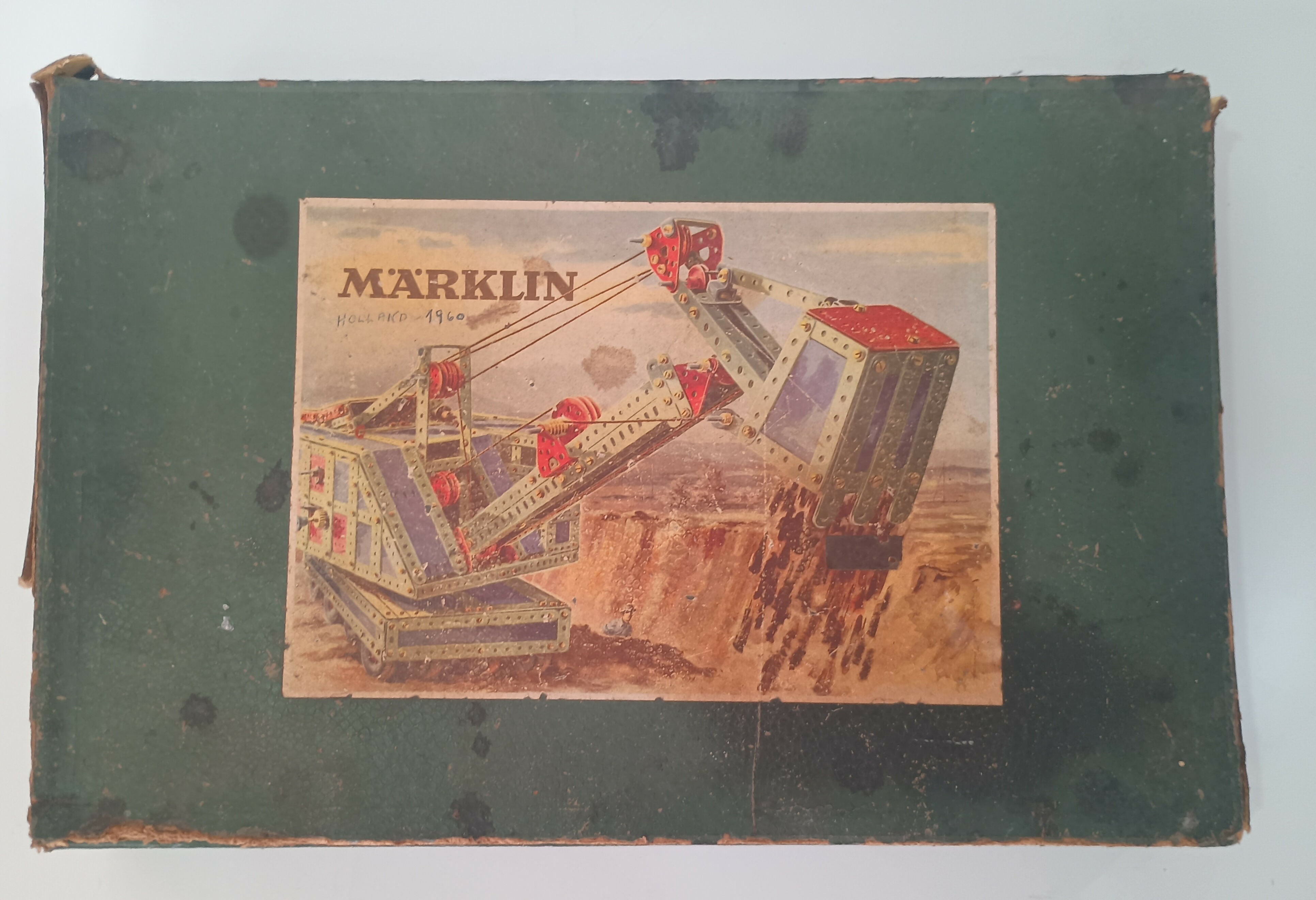 Kit de construção em metal MARKLIN década 60