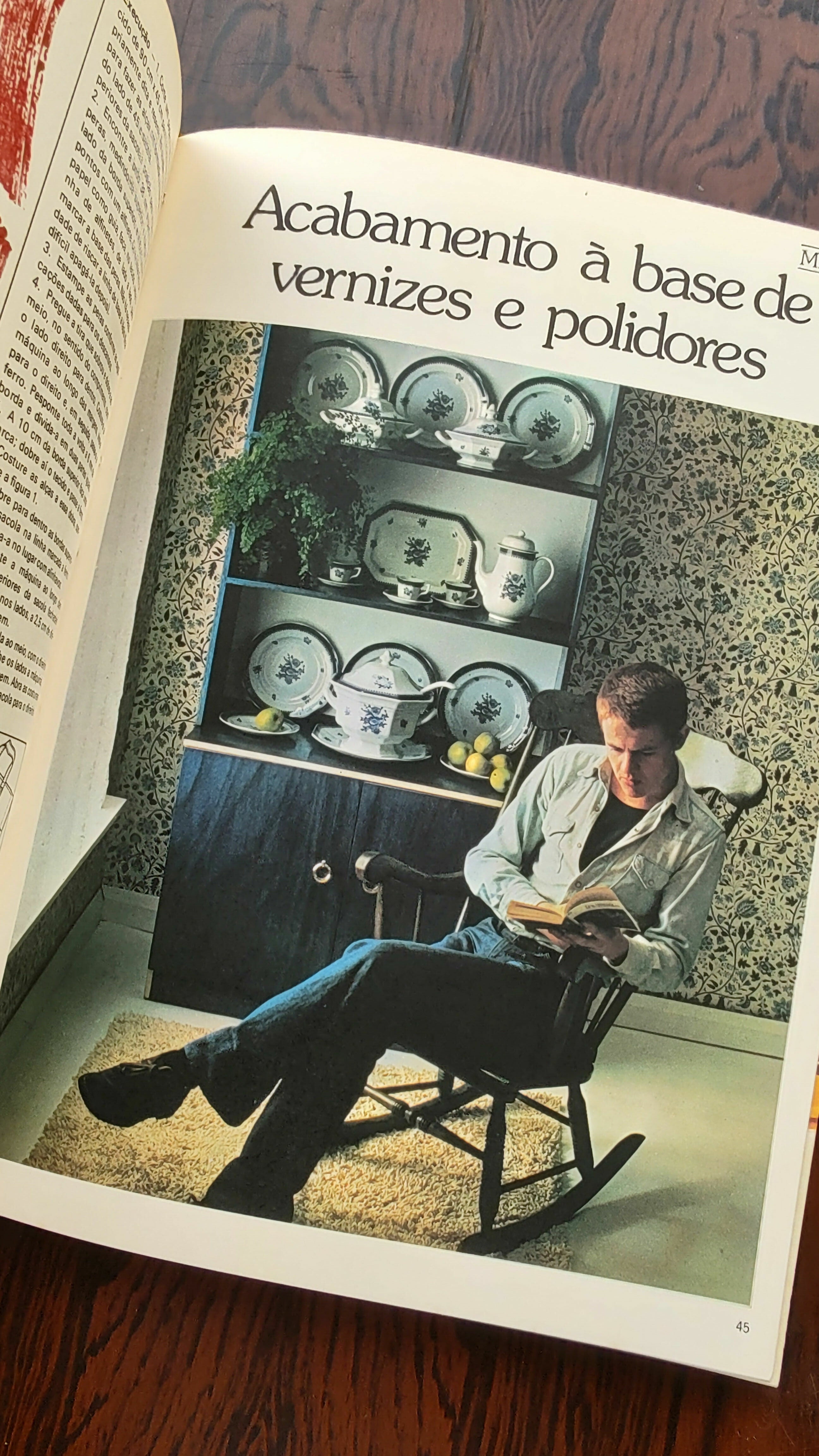 Livro &quot;Boa ideia! Artesanato em Casa&quot; de 1976