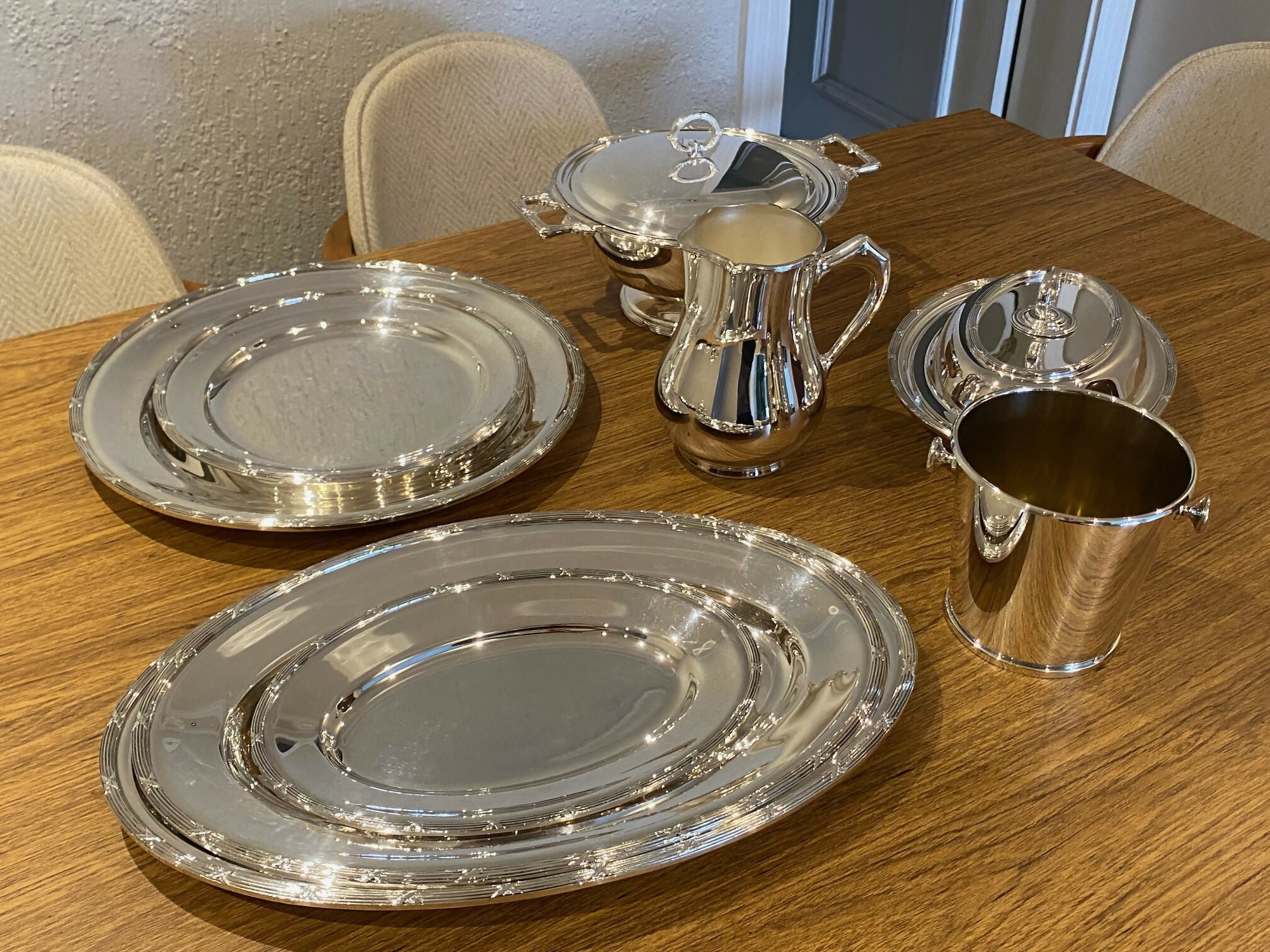 Baixela de Prata Fracalanza (9 peças)