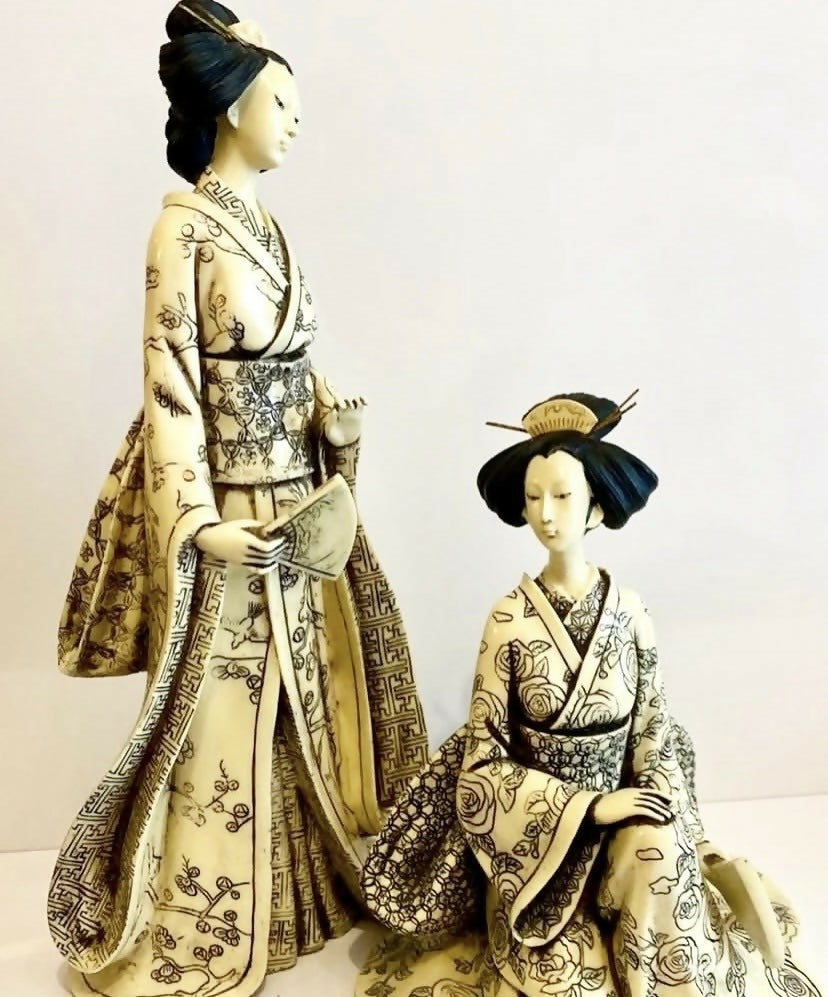 Escultura de gueixas