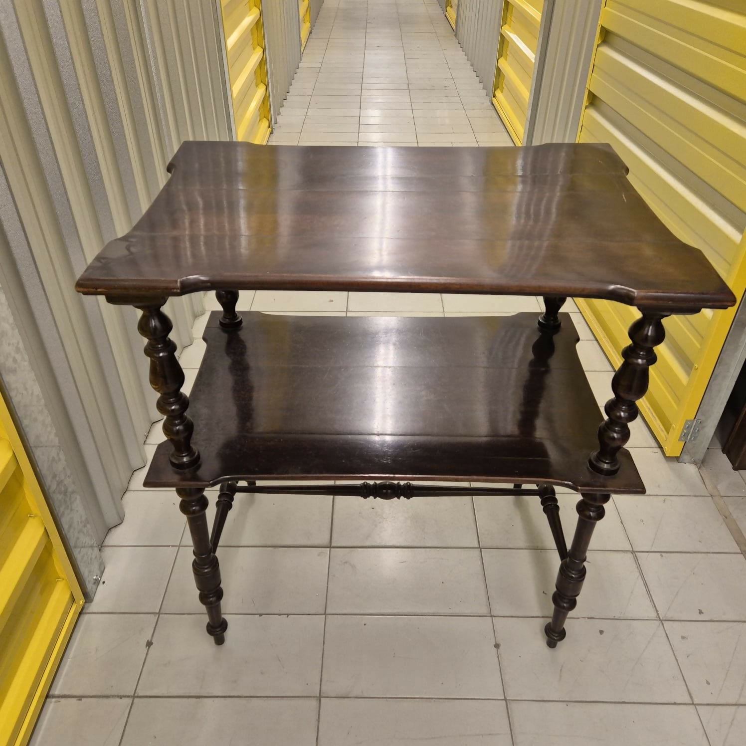 Mesinha Lateral Gomos em madeira