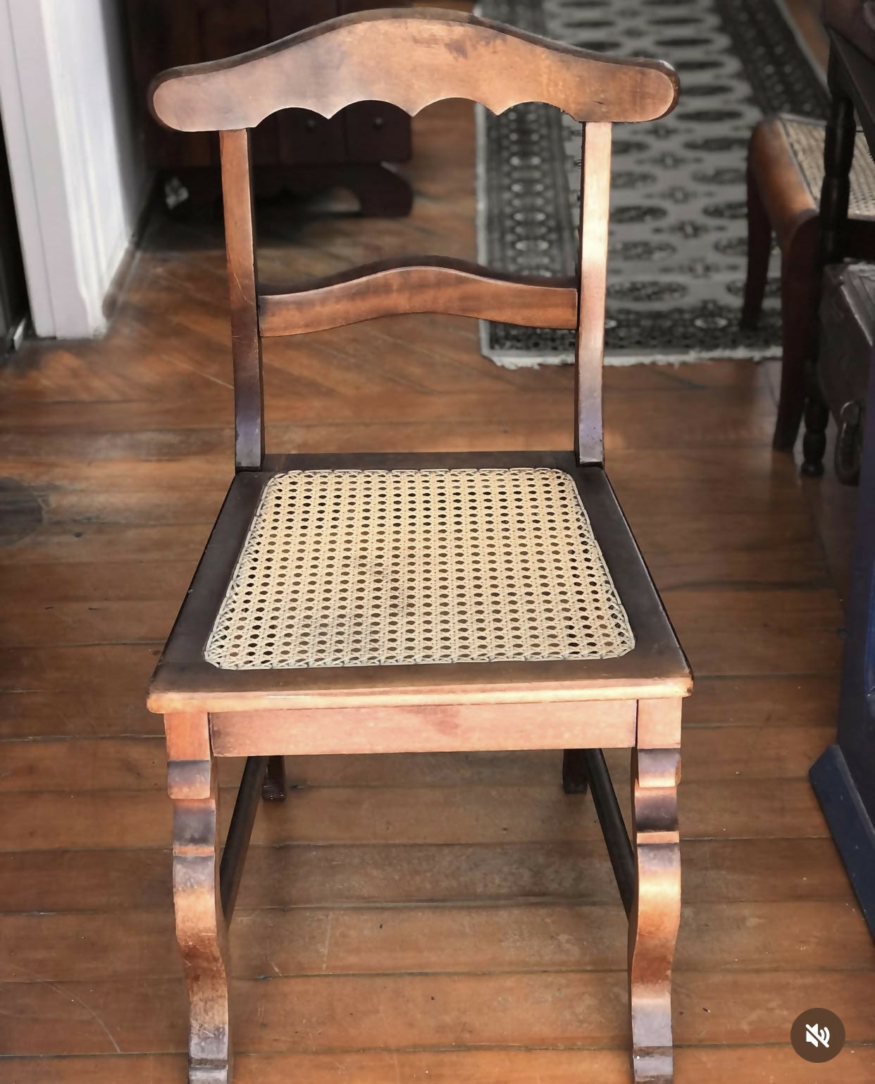 Cadeiras Pernambucanas em madeira nobre e palhinha indiana (6 unidades)