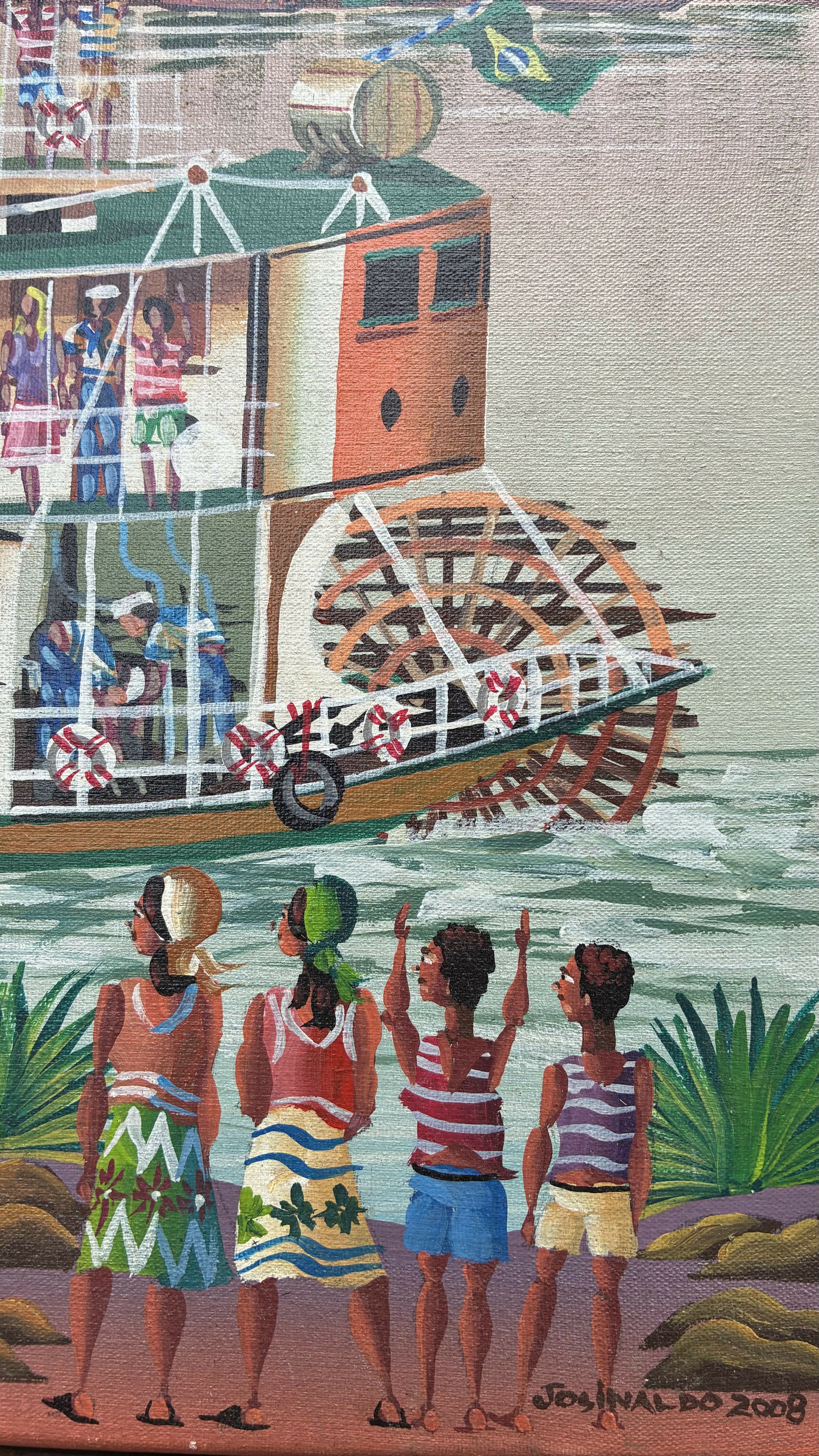 QUADRO ÓLEO SOBRE TELA ASSINADO