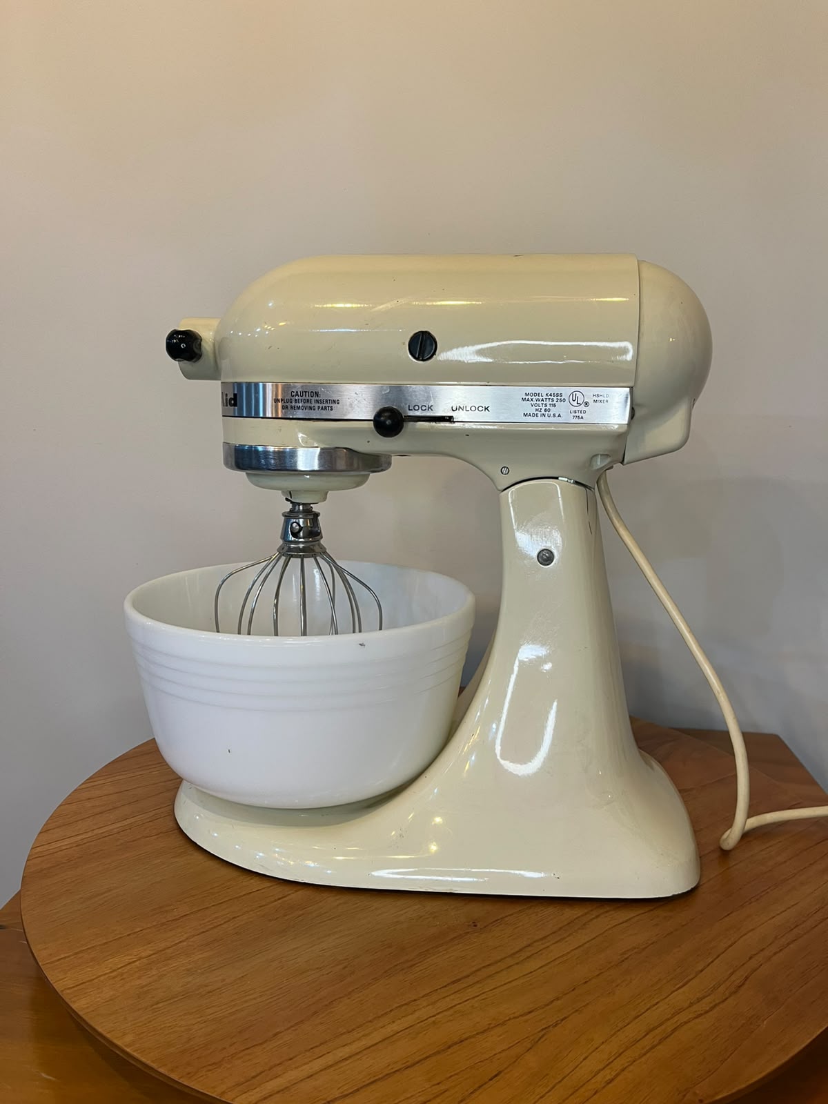 Batedeira Planetária KitchenAid Hobart K45SS – Vintage – Made in USA