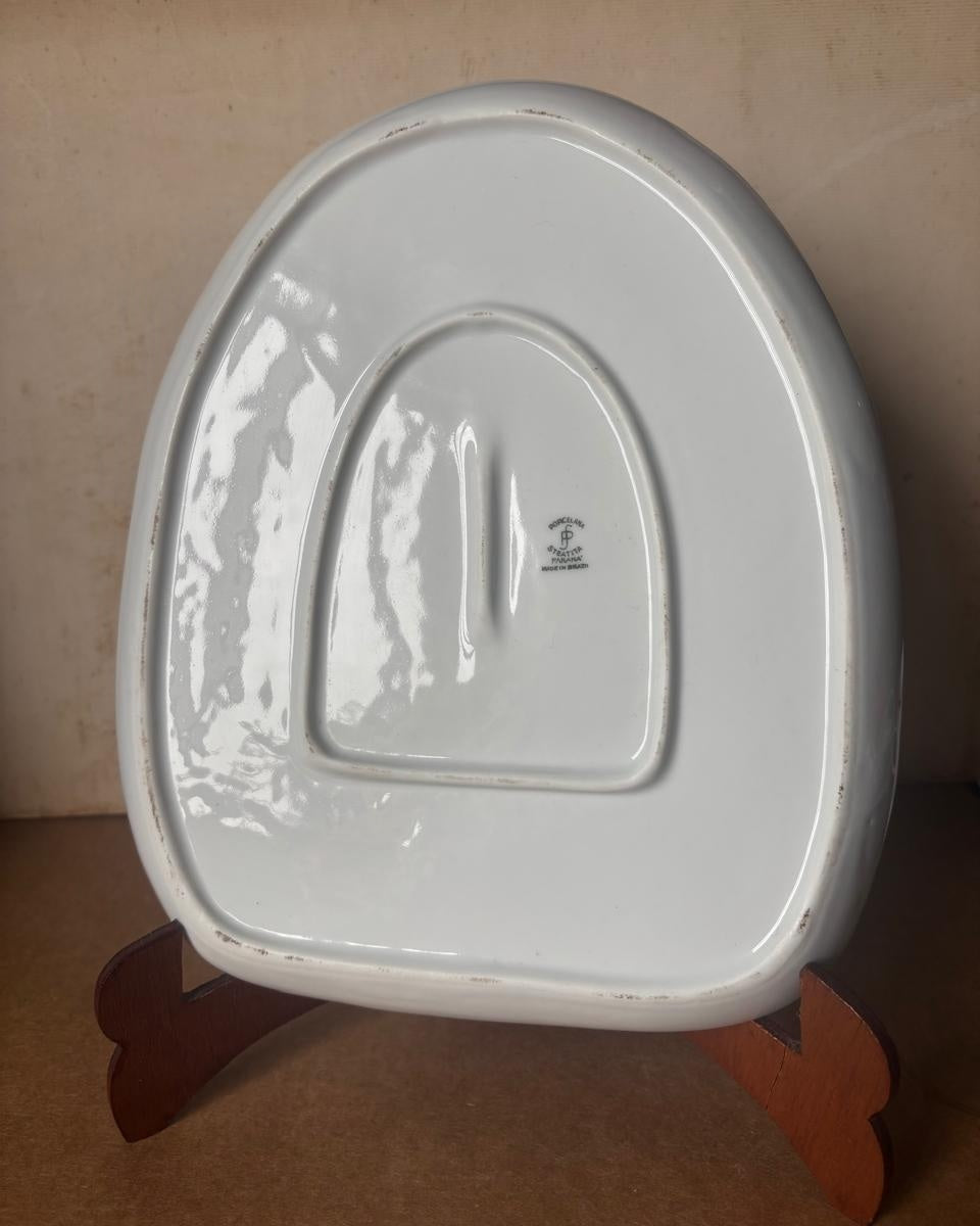 Bandeja de serviço em porcelana Steatita (DMCPS_572)
