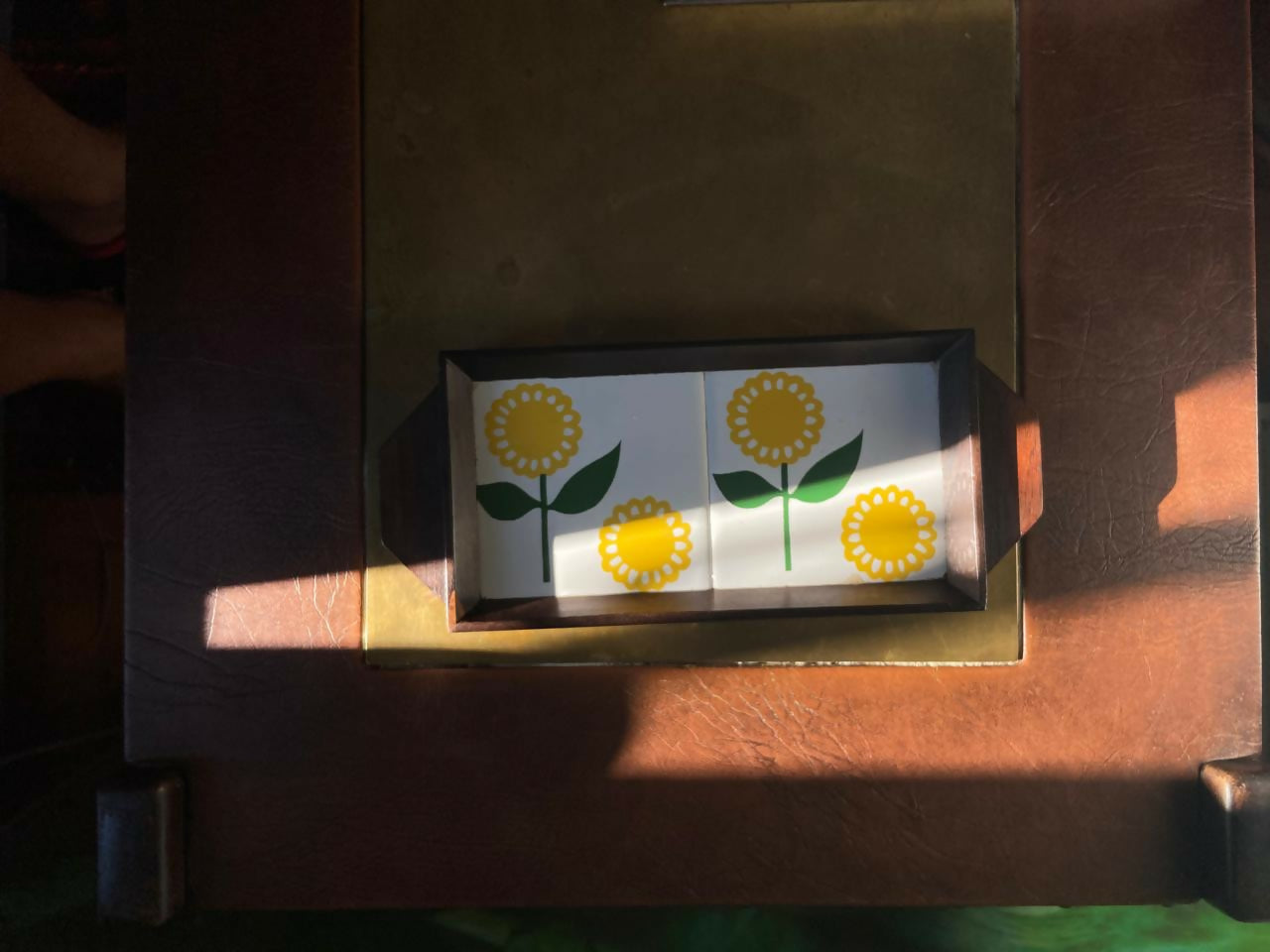 Bandeja em Jacarandá com Painel Duplo de Azulejos (DMCPS_193)