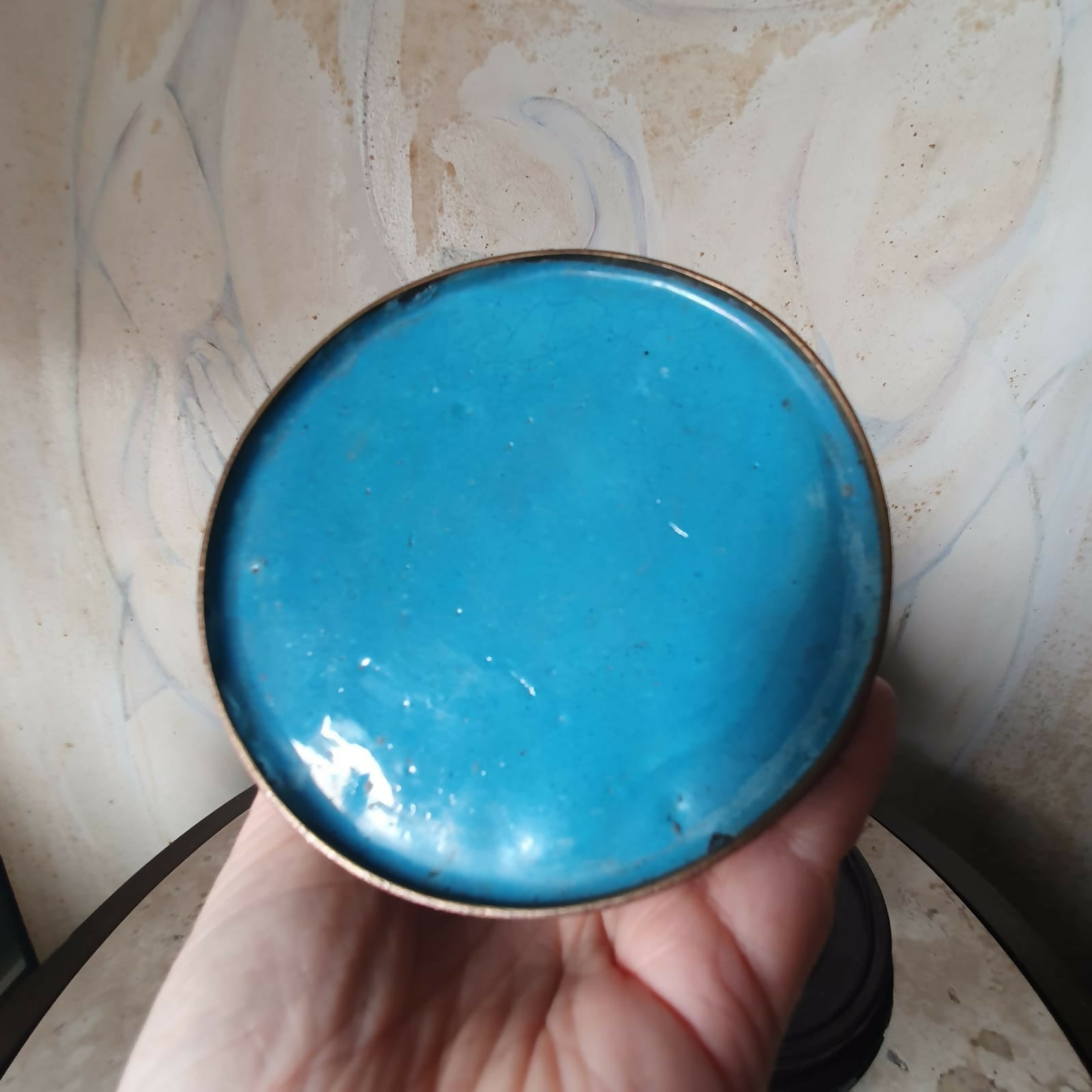 Vaso chinês Cloisonné raro