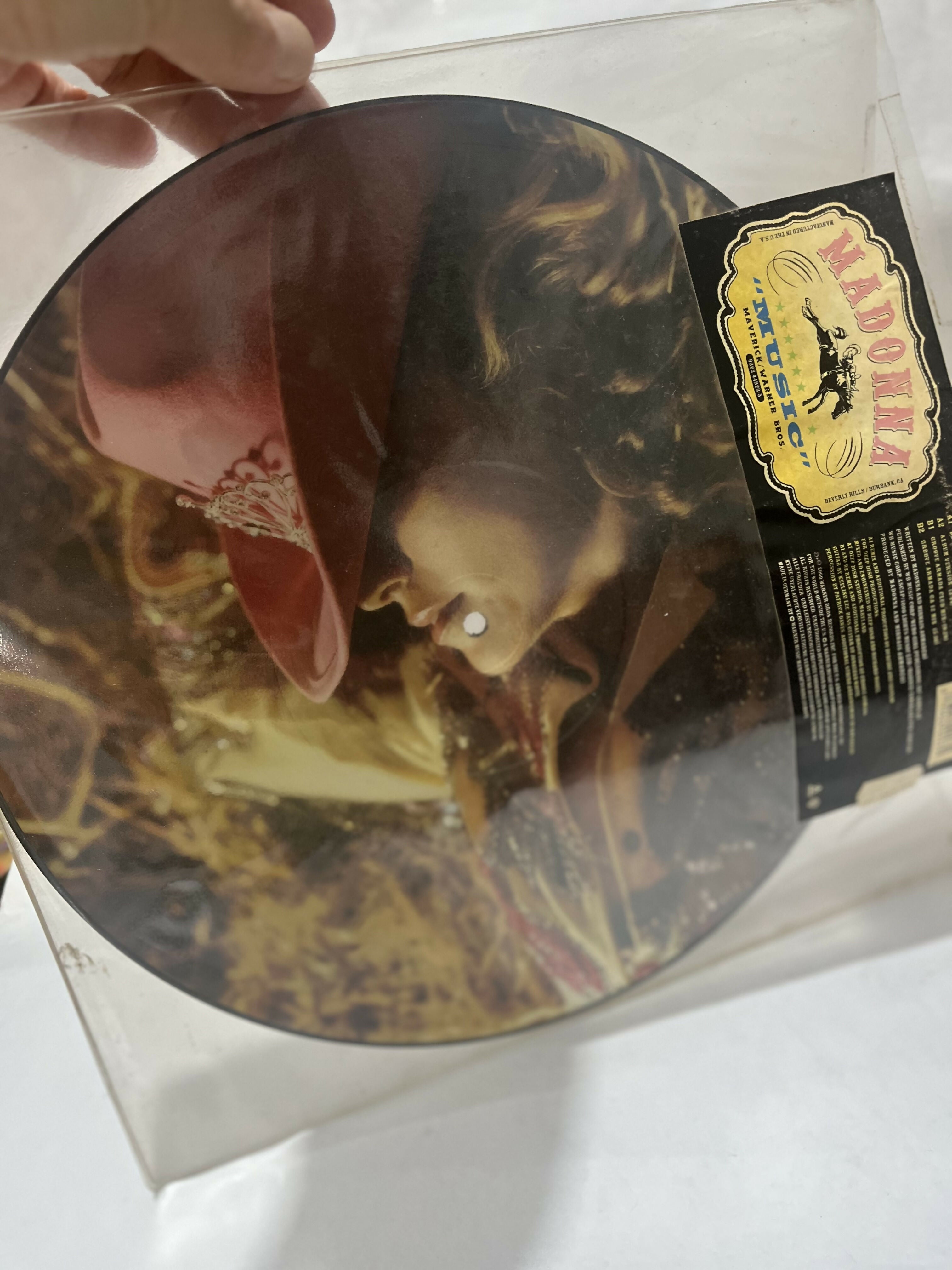 Picture disc Madonna Music