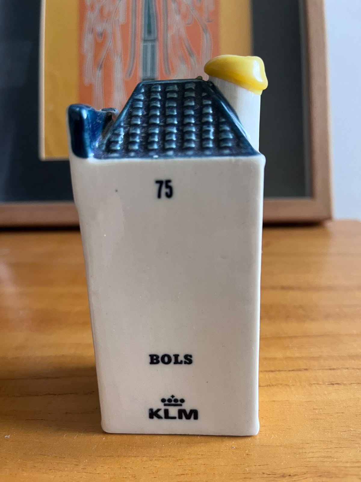 Casinha KLM nº 75 – Miniatura Delft Blue – Bols
