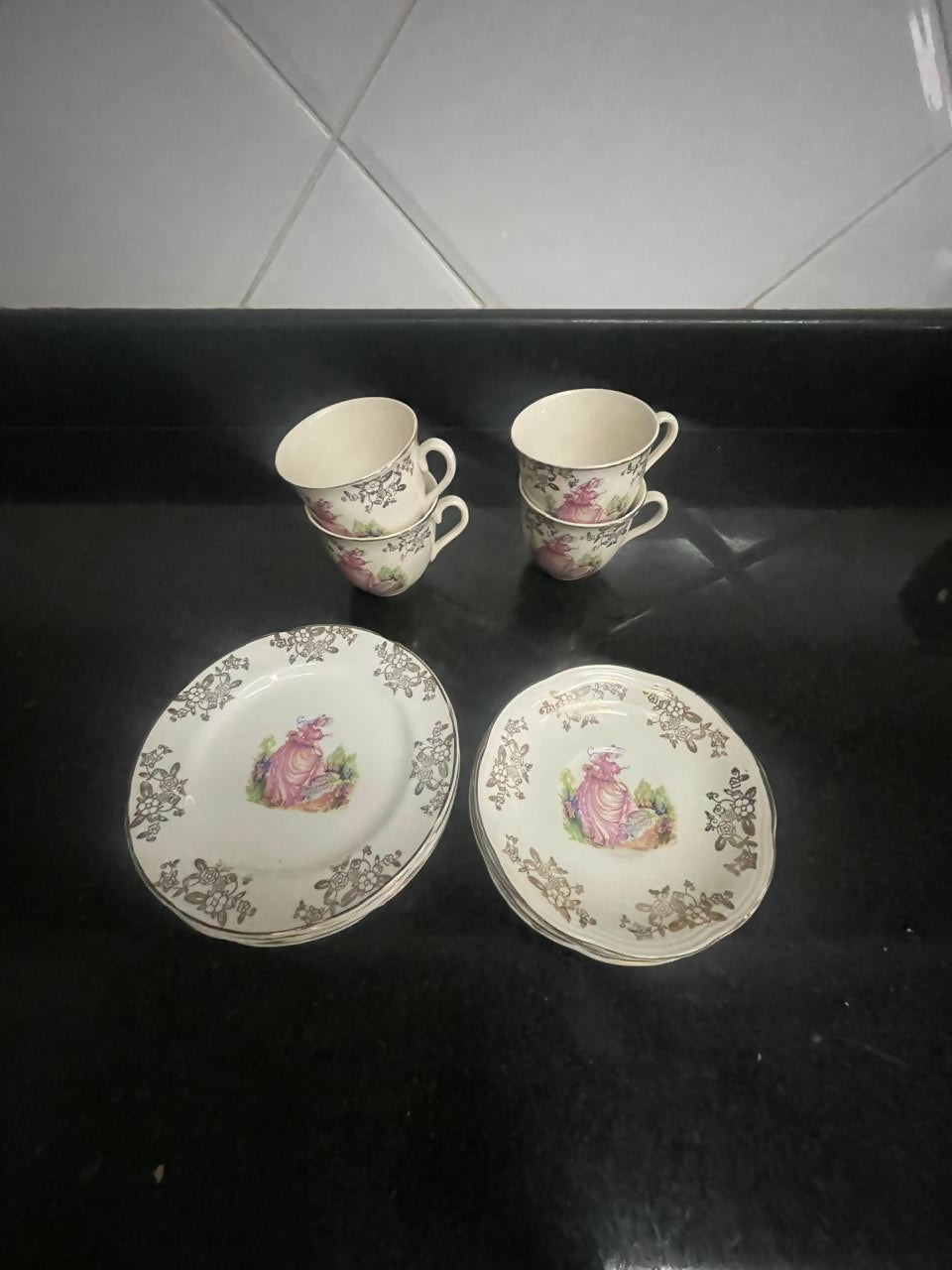 Conjunto de Chá Inglês (12 peças)