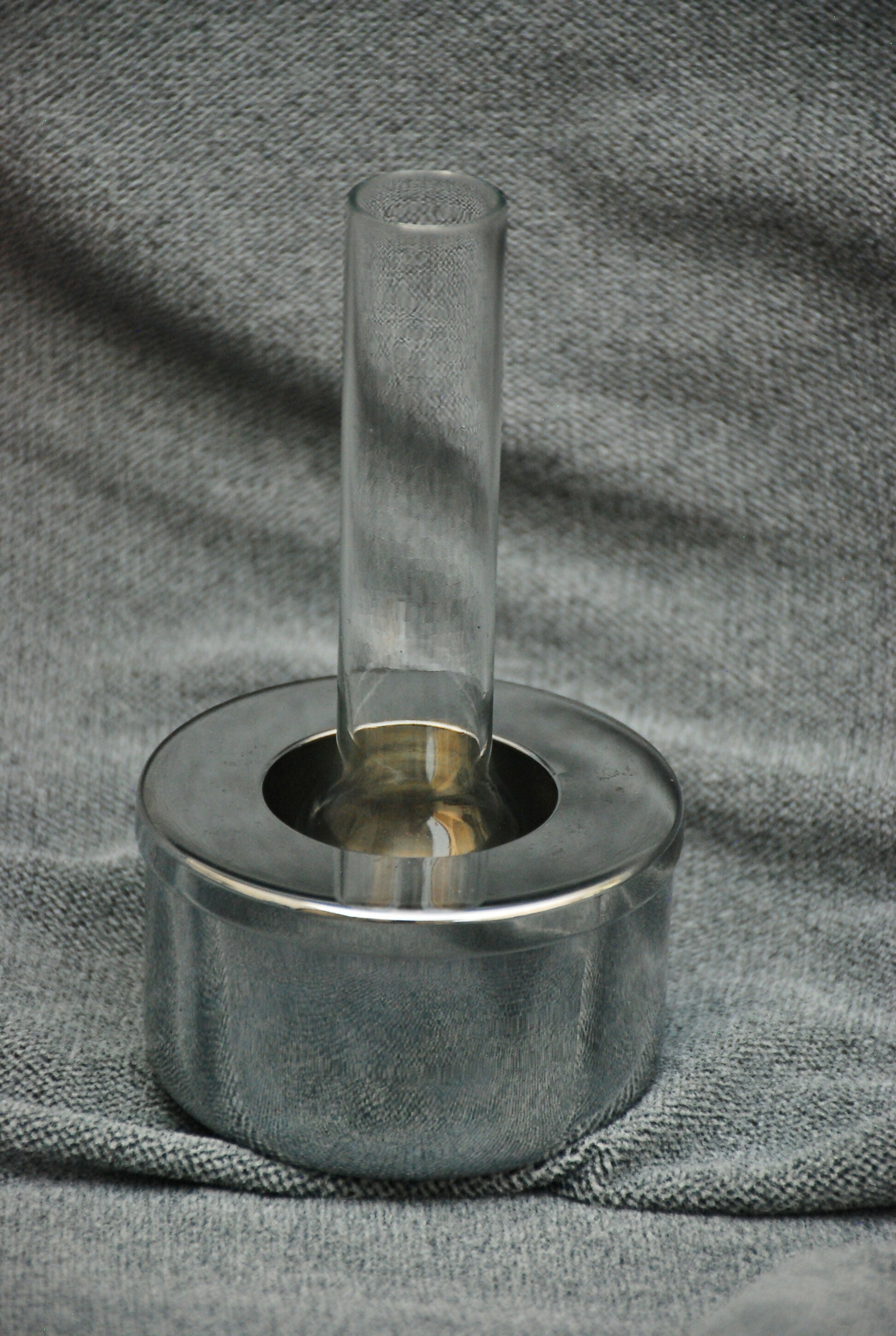 recipiente e copo cristal russo pra vodka , ANOS 60