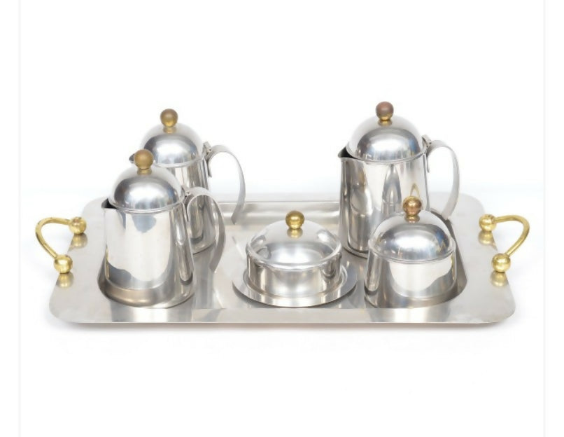 Conjunto de Café Vintage Clássico