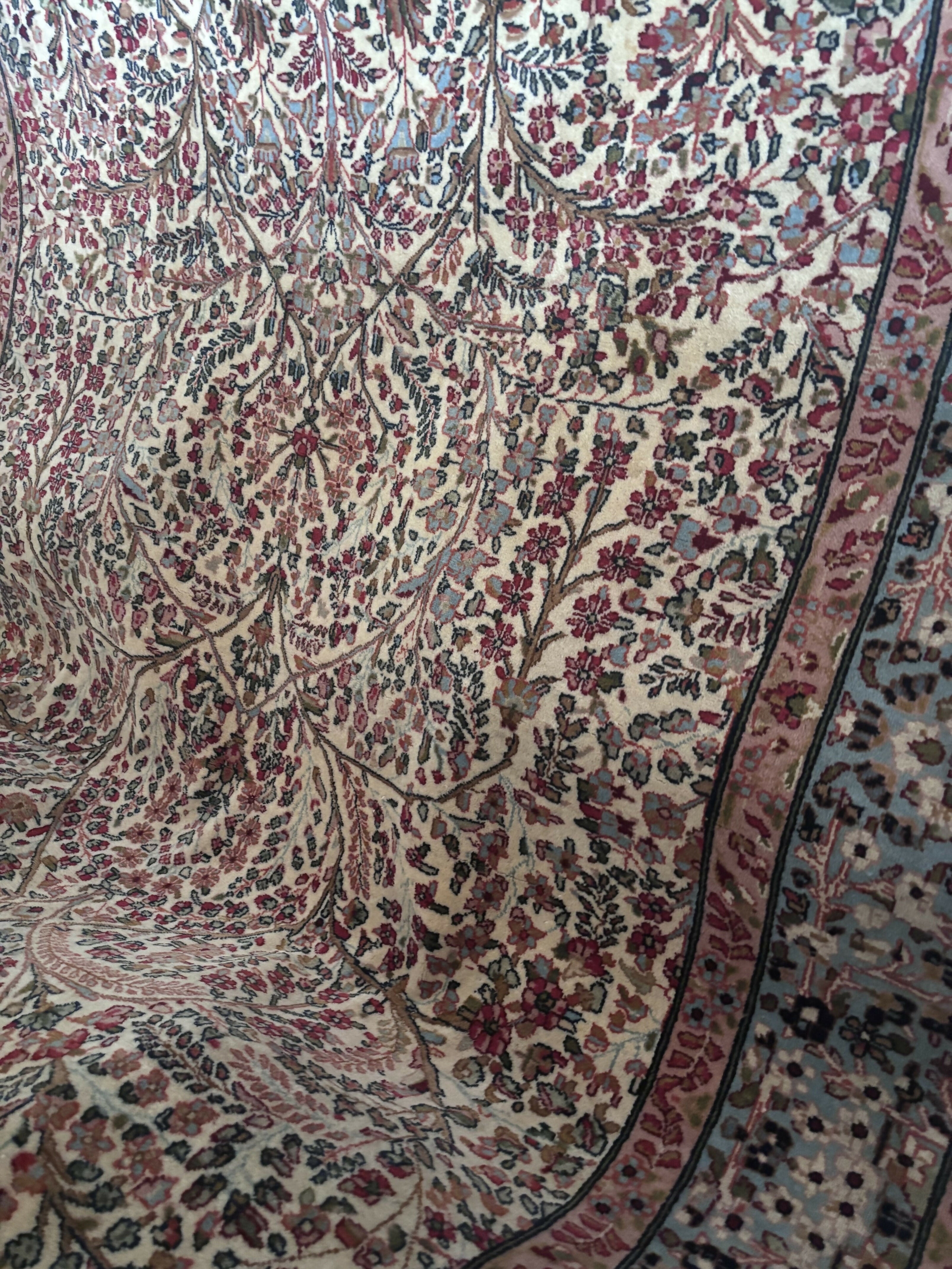 Tapete Persa Fine Indiano feito a mão - clássico original