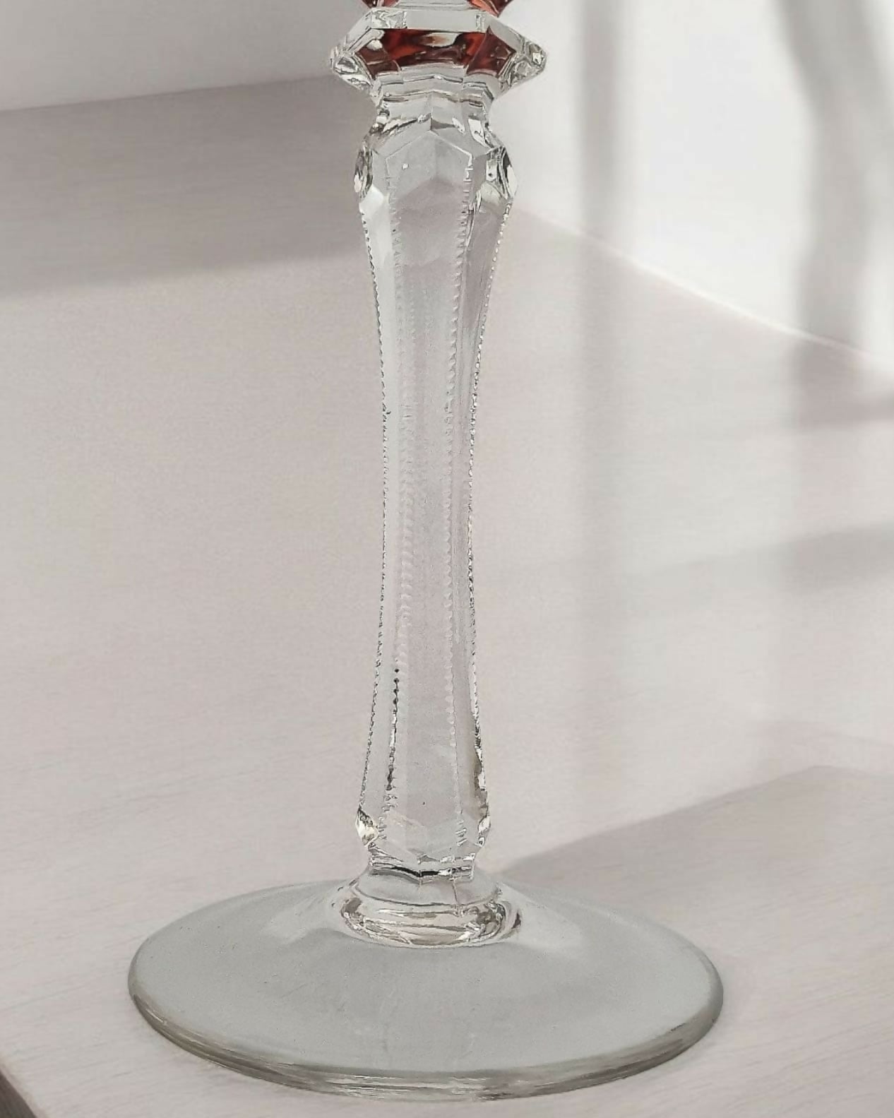 Taça de coleção em Cristal da Boêmia Vintage